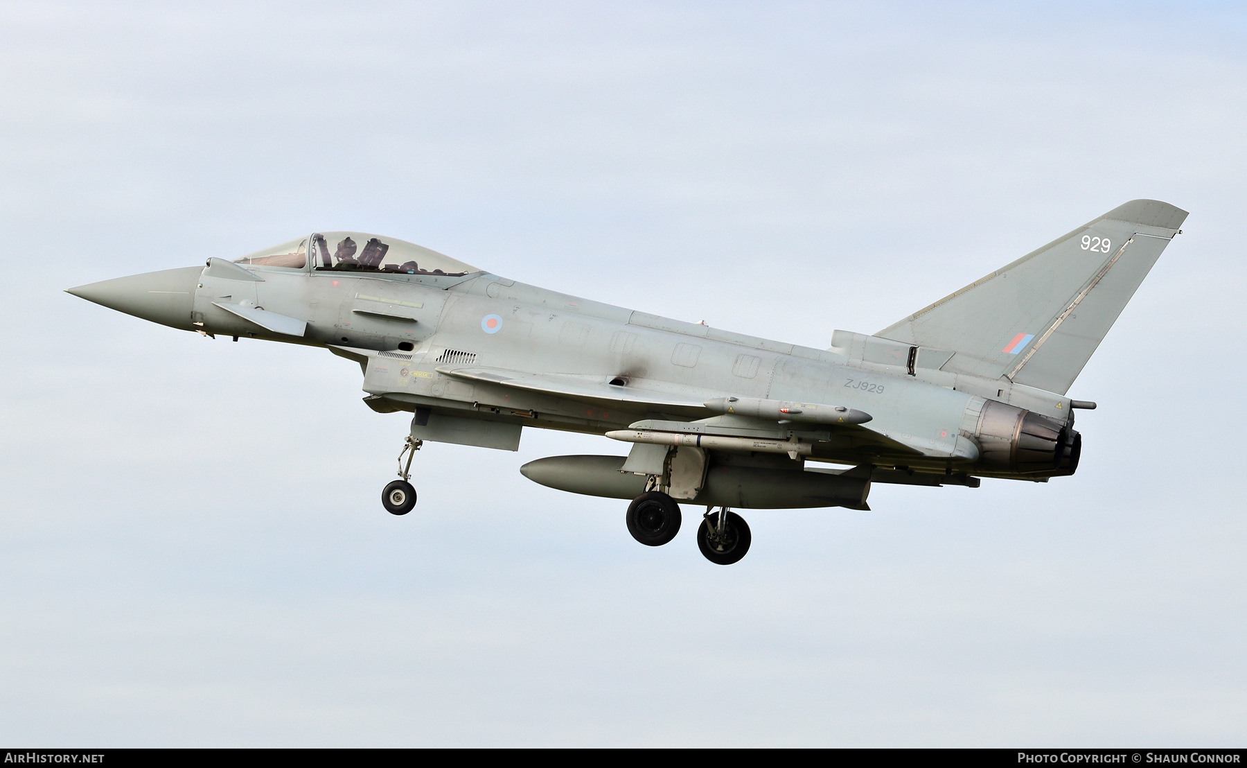 Aircraft Photo of ZJ929 | Eurofighter EF-2000 Typhoon FGR4 | UK - Air Force | AirHistory.net #288394