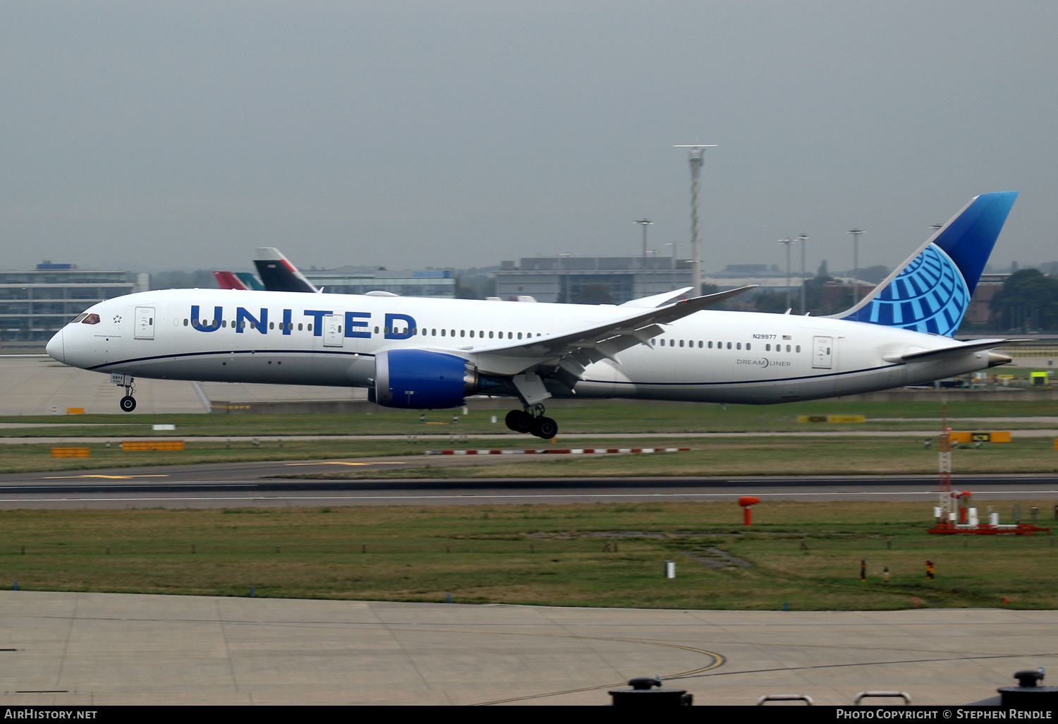 Aircraft Photo of N29977 | Boeing 787-9 Dreamliner | United Airlines | AirHistory.net #288405