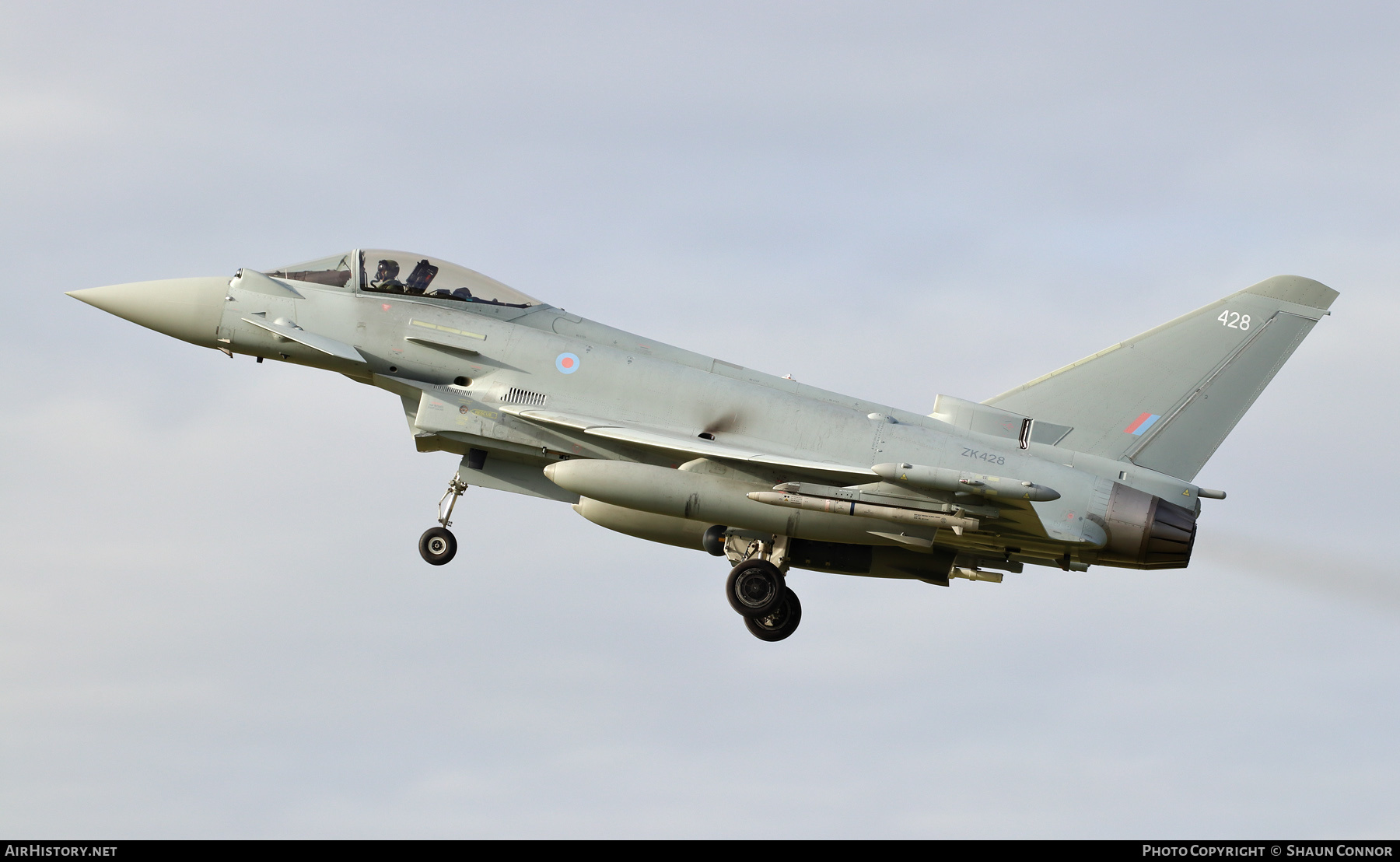 Aircraft Photo of ZK428 | Eurofighter EF-2000 Typhoon FGR4 | UK - Air Force | AirHistory.net #288408
