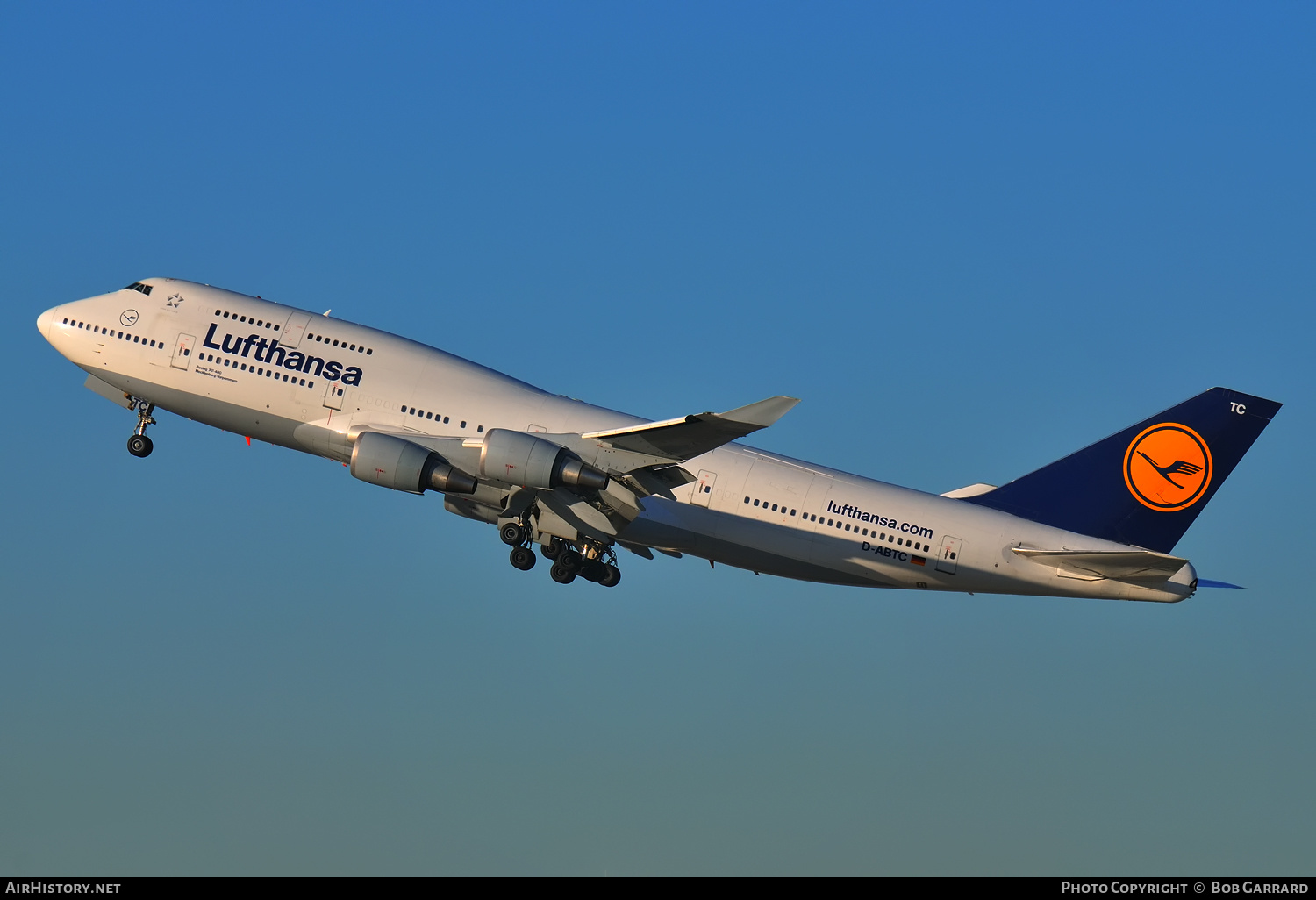 Aircraft Photo of D-ABTC | Boeing 747-430M | Lufthansa | AirHistory.net #288412
