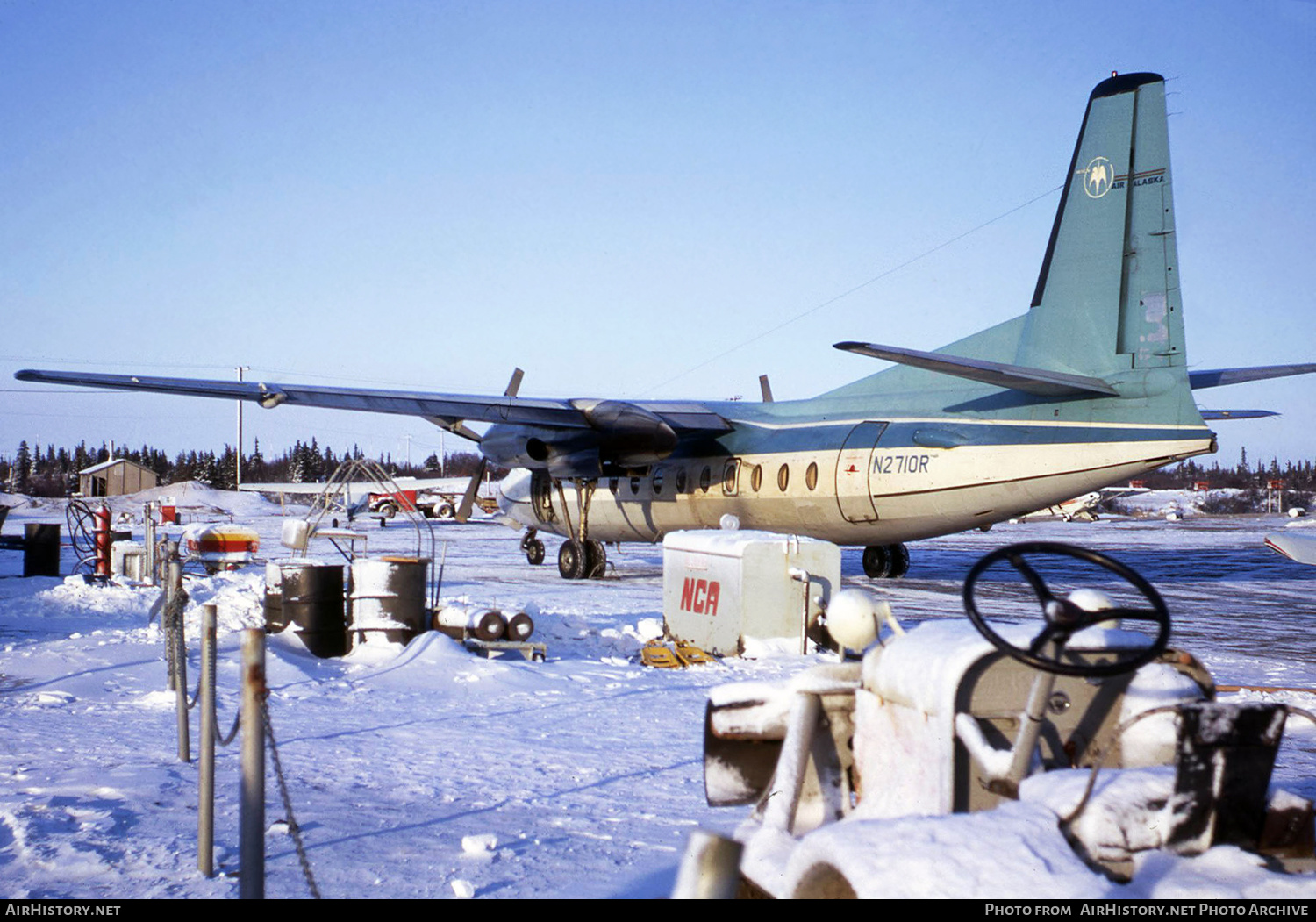 Aircraft Photo of N2710R | Fairchild F-27A | Wien Air Alaska | AirHistory.net #288422