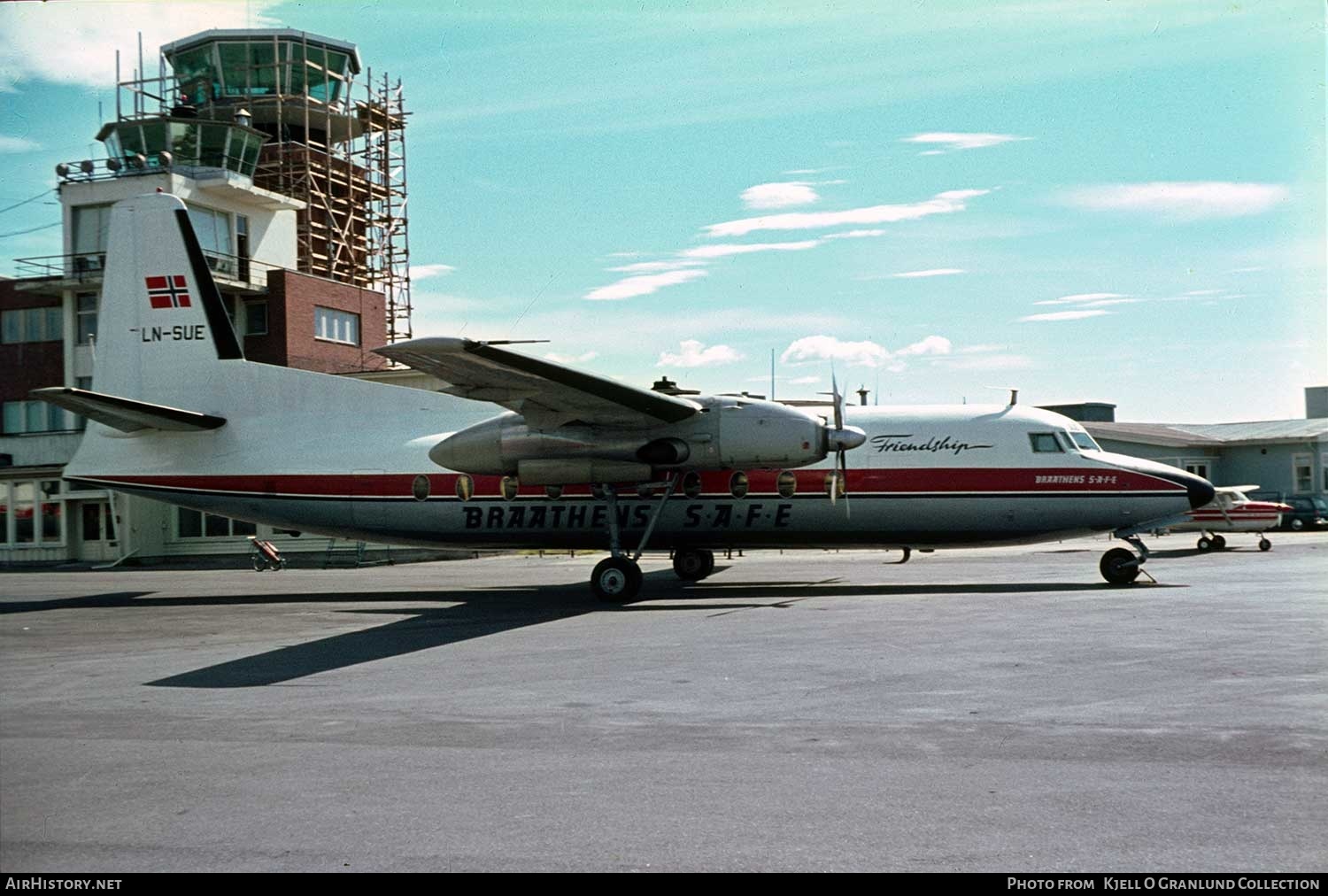 Aircraft Photo of LN-SUE | Fokker F27-100 Friendship | Braathens SAFE | AirHistory.net #288438