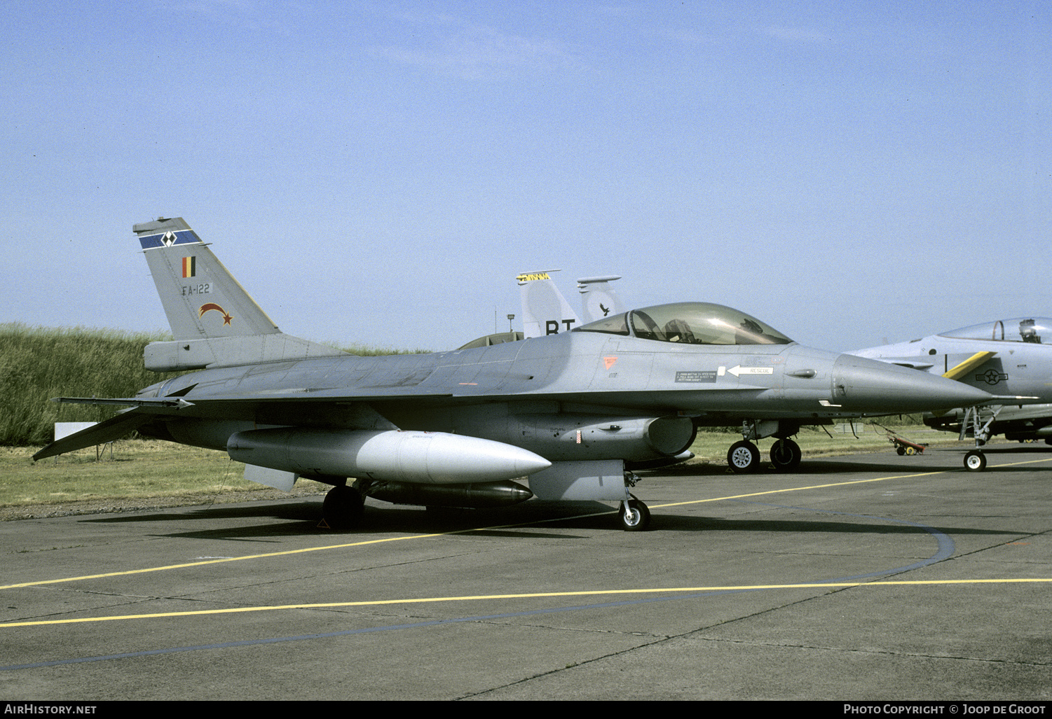 Aircraft Photo of FA122 | General Dynamics F-16A Fighting Falcon | Belgium - Air Force | AirHistory.net #288439
