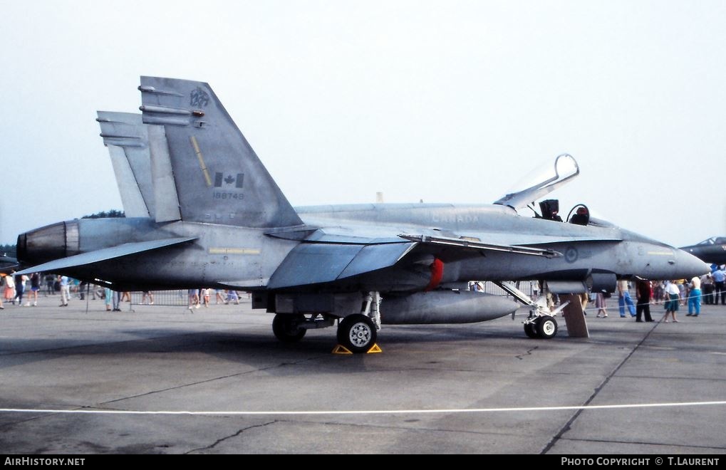 Aircraft Photo of 188749 | McDonnell Douglas CF-188 Hornet | Canada - Air Force | AirHistory.net #288452