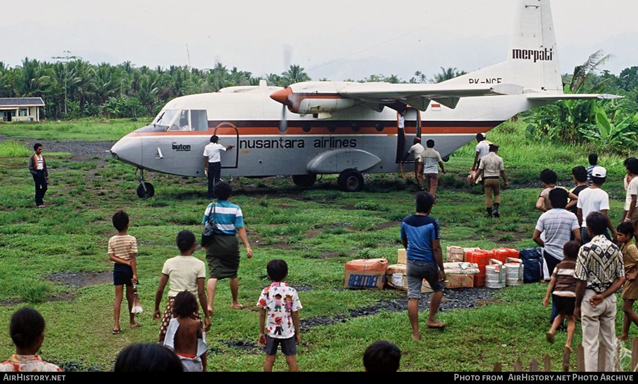 Aircraft Photo of PK-NCE | IPTN NC-212-100 Aviocar | Merpati Nusantara Airlines | AirHistory.net #288466