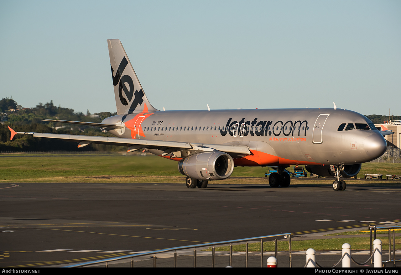 Aircraft Photo of VH-VFF | Airbus A320-232 | Jetstar Airways | AirHistory.net #288501