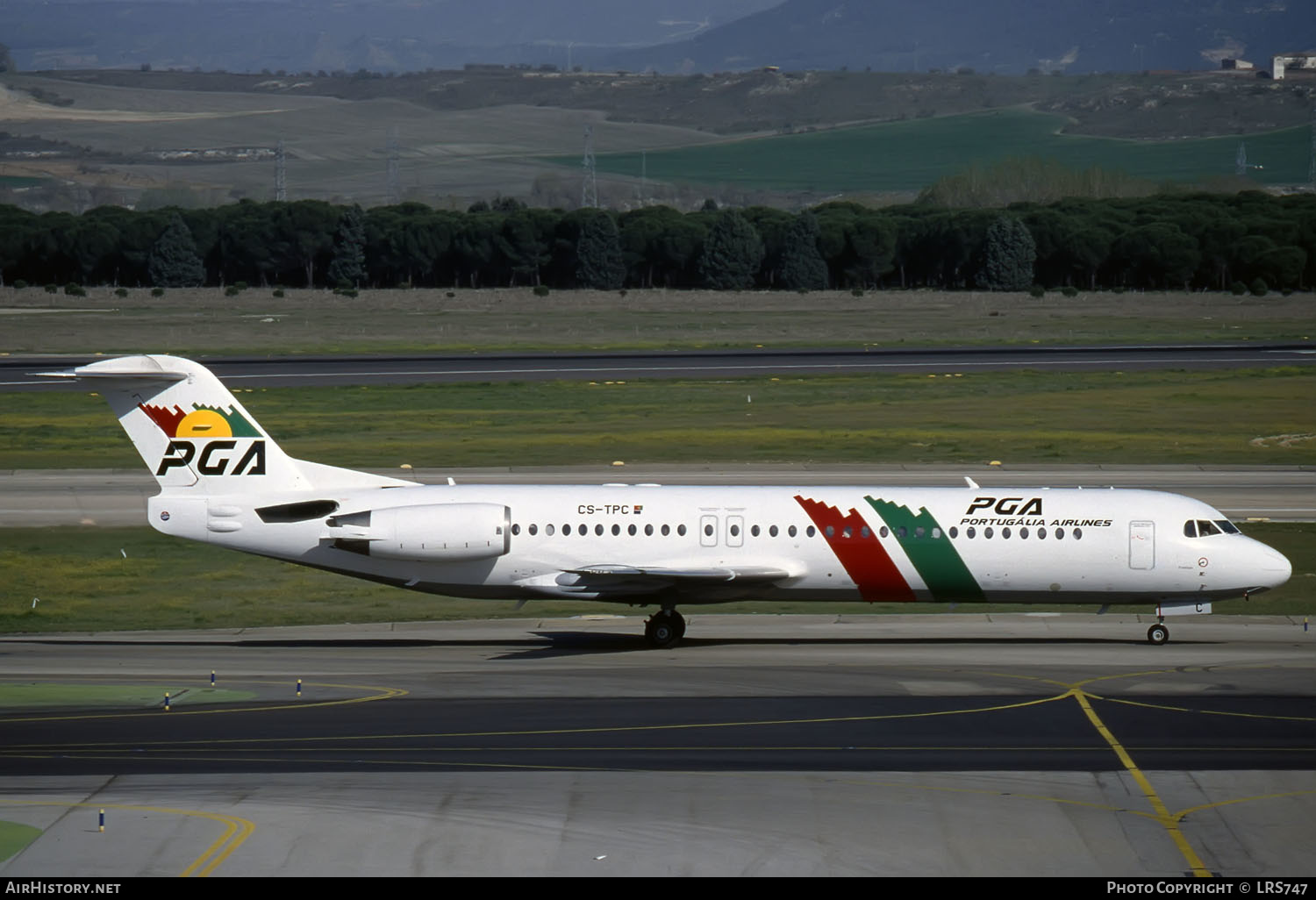 Aircraft Photo of CS-TPC | Fokker 100 (F28-0100) | Portugália Airlines - PGA | AirHistory.net #288502