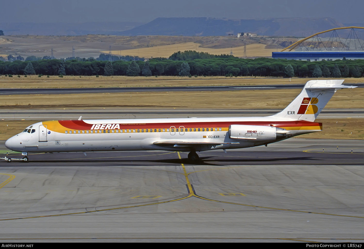 Aircraft Photo of EC-EXR | McDonnell Douglas MD-87 (DC-9-87) | Iberia | AirHistory.net #288503