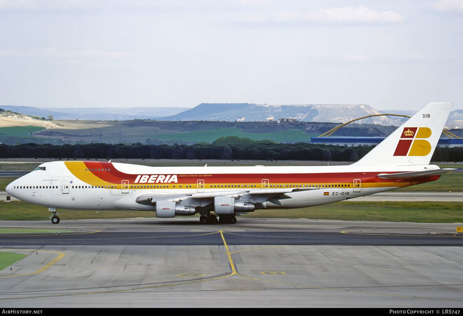 Aircraft Photo of EC-DIB | Boeing 747-256B | Iberia | AirHistory.net #288514