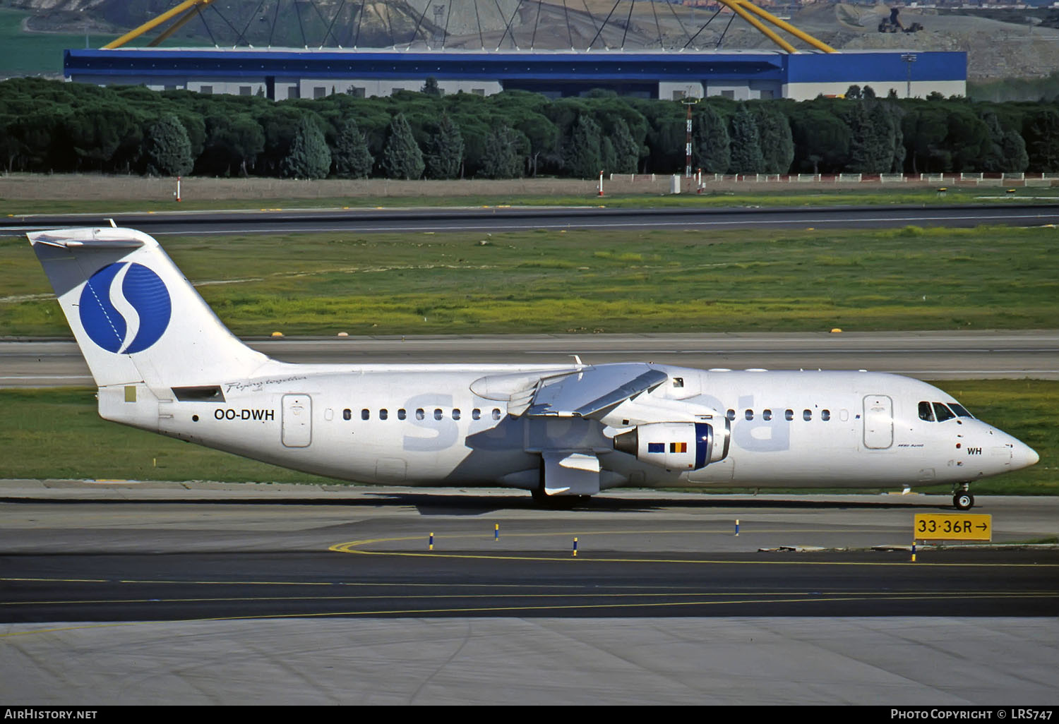 Aircraft Photo of OO-DWH | British Aerospace Avro 146-RJ100 | Sabena | AirHistory.net #288521