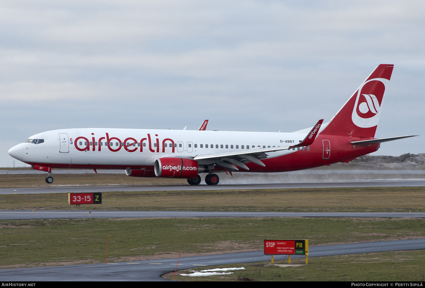 Aircraft Photo of D-ABBY | Boeing 737-808 | Air Berlin | AirHistory.net #288522