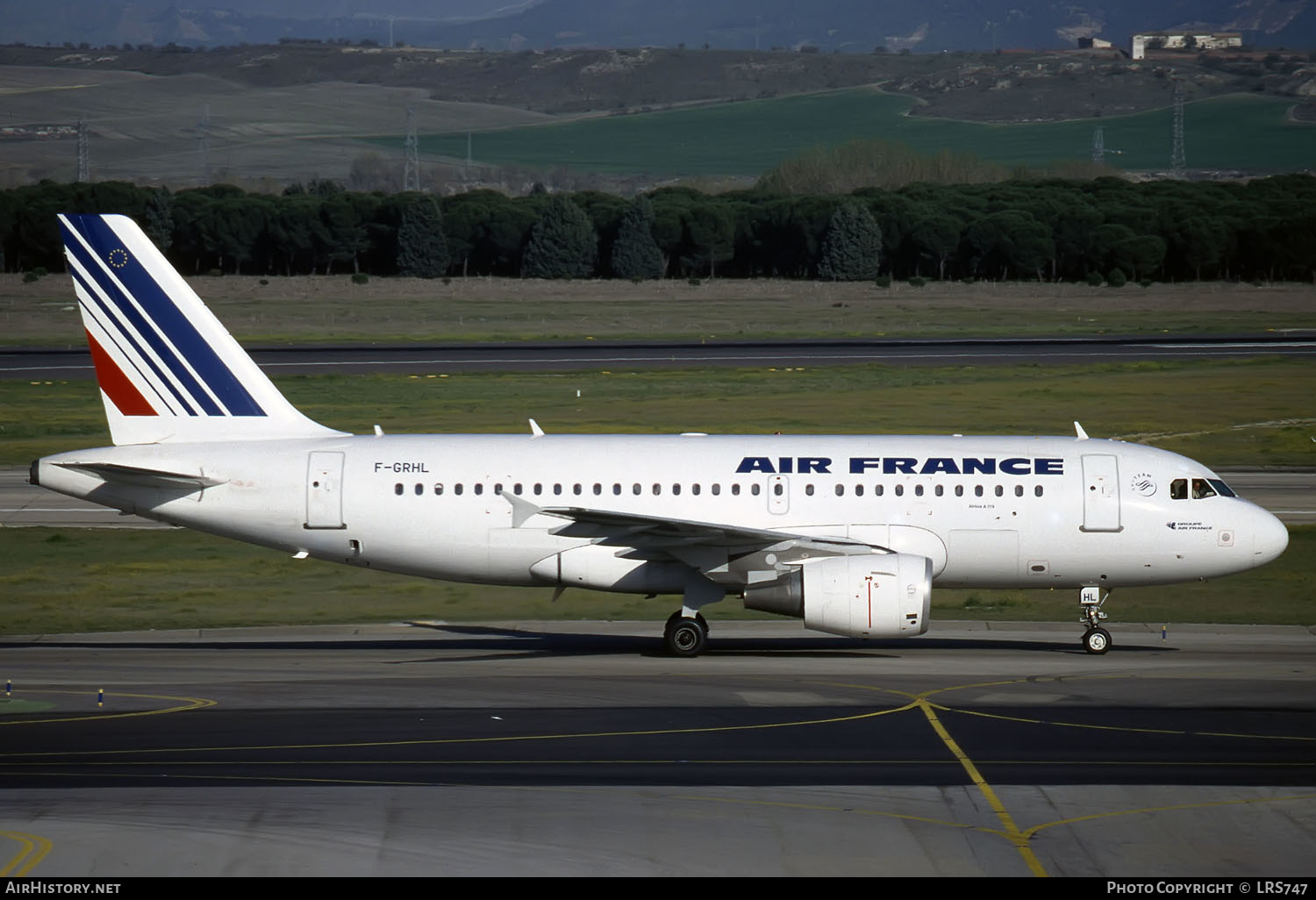 Aircraft Photo of F-GRHL | Airbus A319-111 | Air France | AirHistory.net #288527