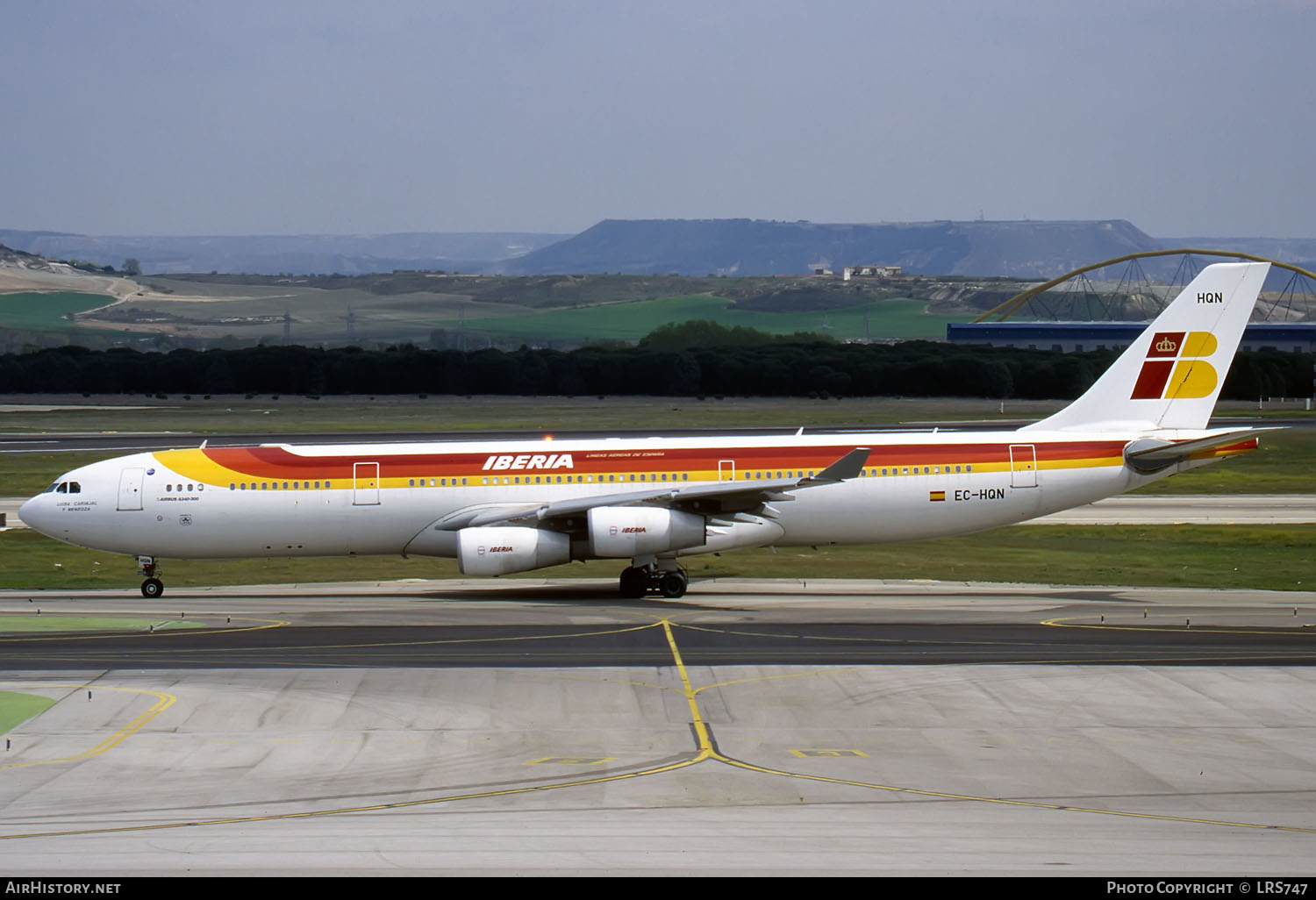 Aircraft Photo of EC-HQN | Airbus A340-313X | Iberia | AirHistory.net #288528