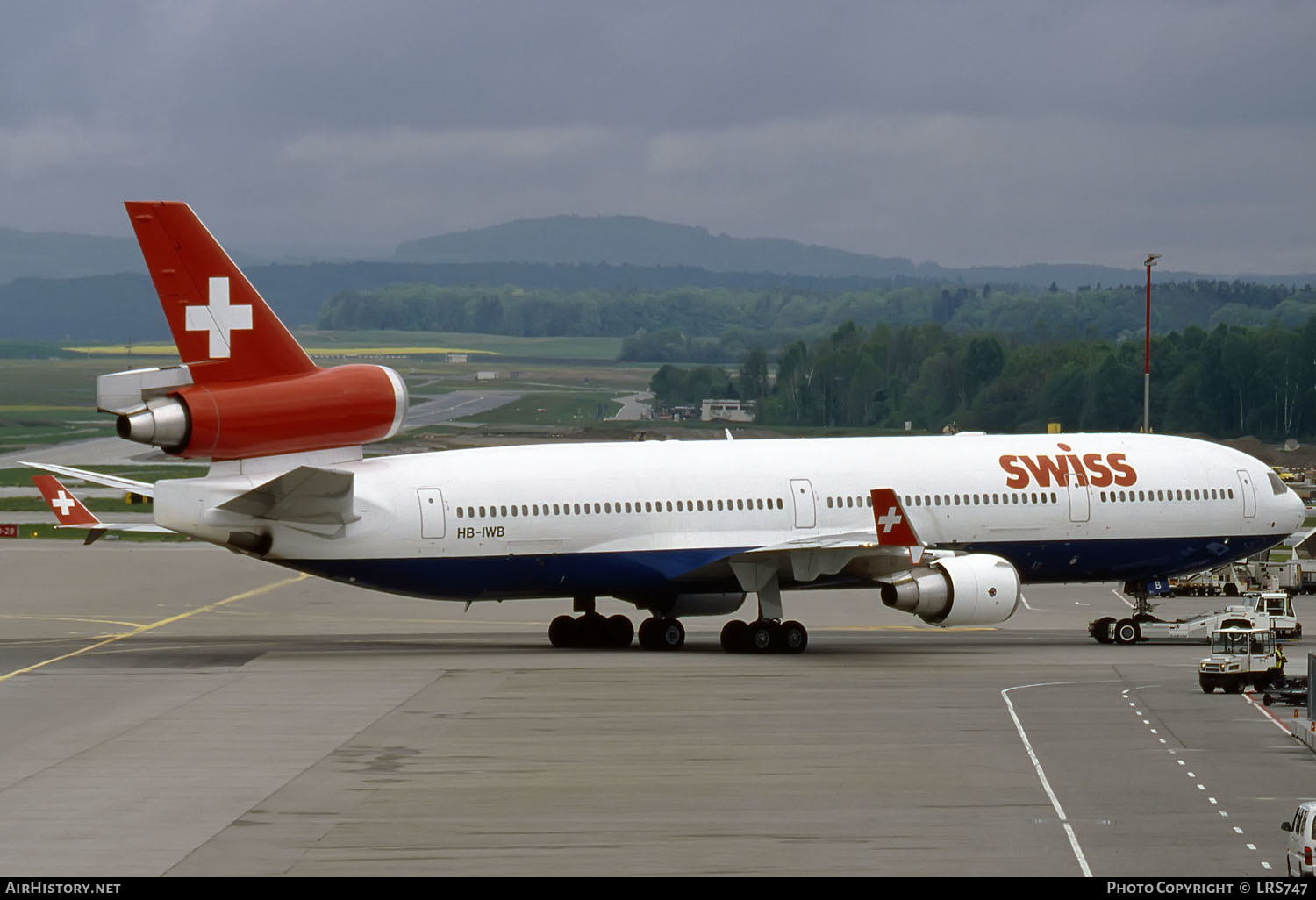 Aircraft Photo of HB-IWB | McDonnell Douglas MD-11 | Swiss International Air Lines | AirHistory.net #288537