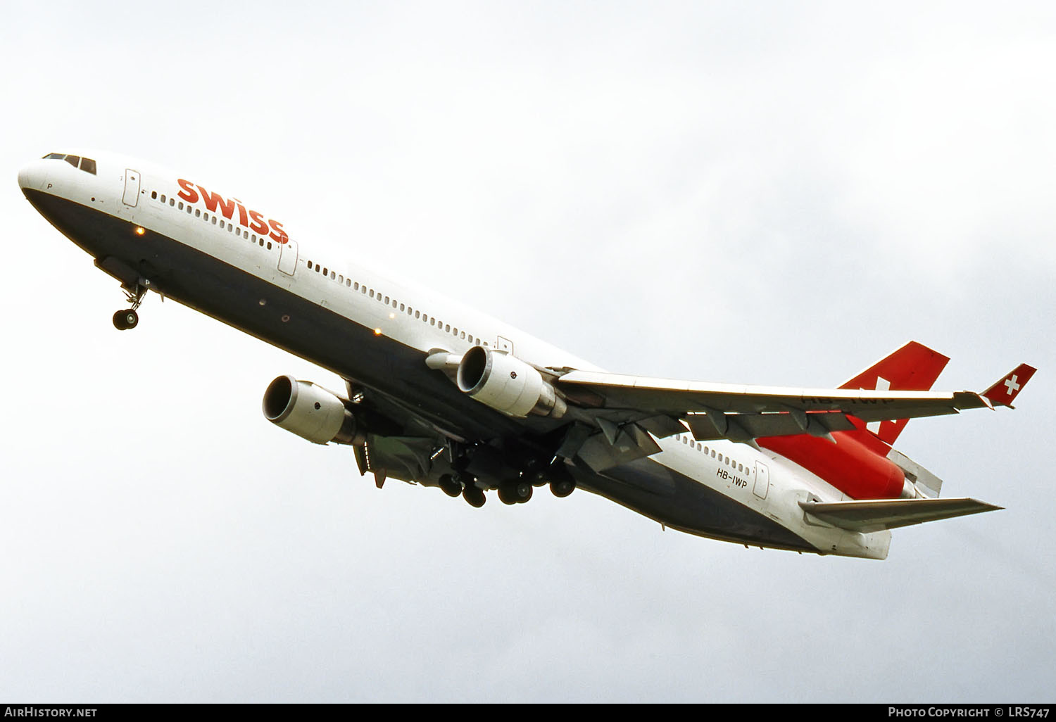 Aircraft Photo of HB-IWP | McDonnell Douglas MD-11 | Swiss International Air Lines | AirHistory.net #288540