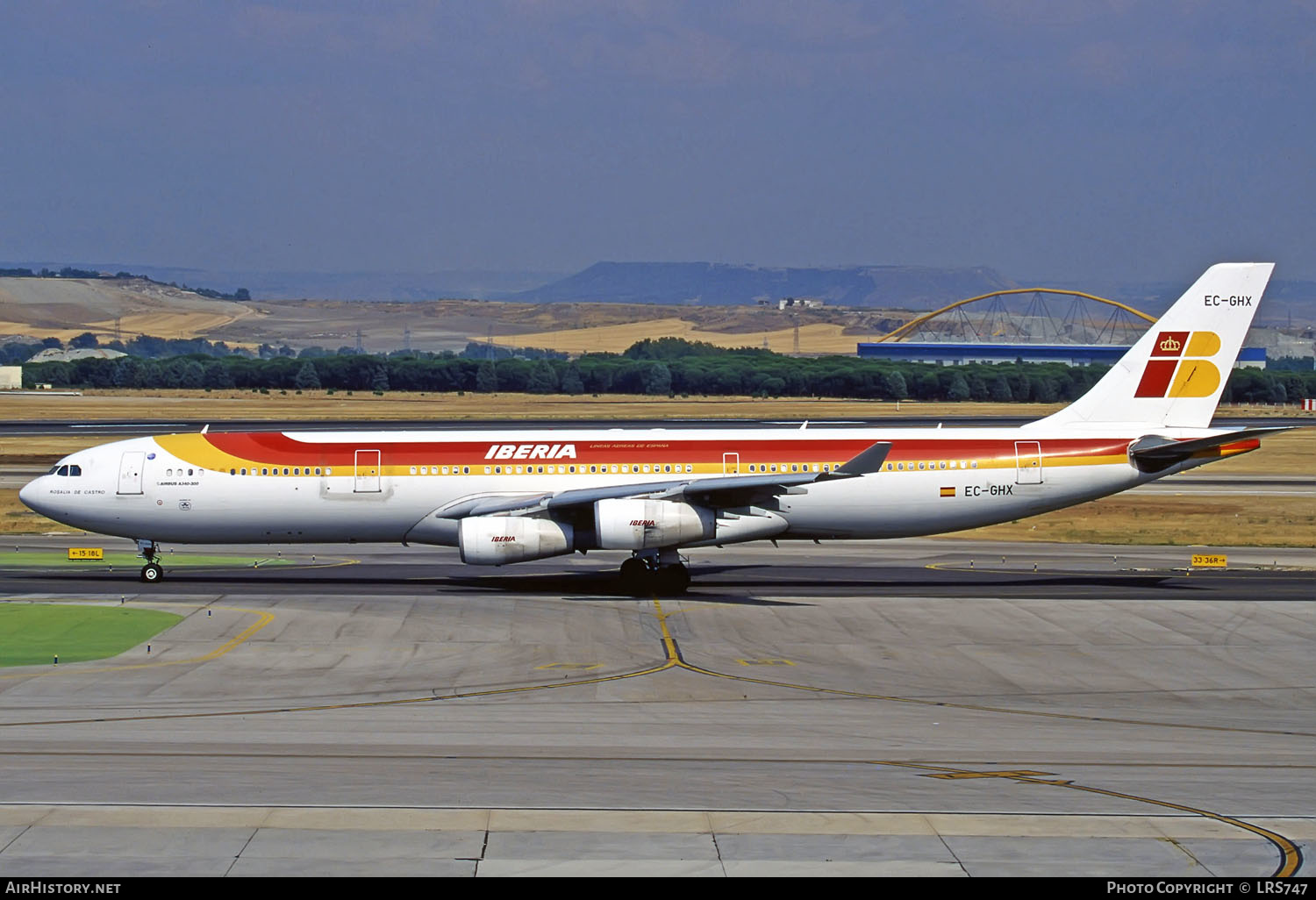 Aircraft Photo of EC-GHX | Airbus A340-313 | Iberia | AirHistory.net #288541