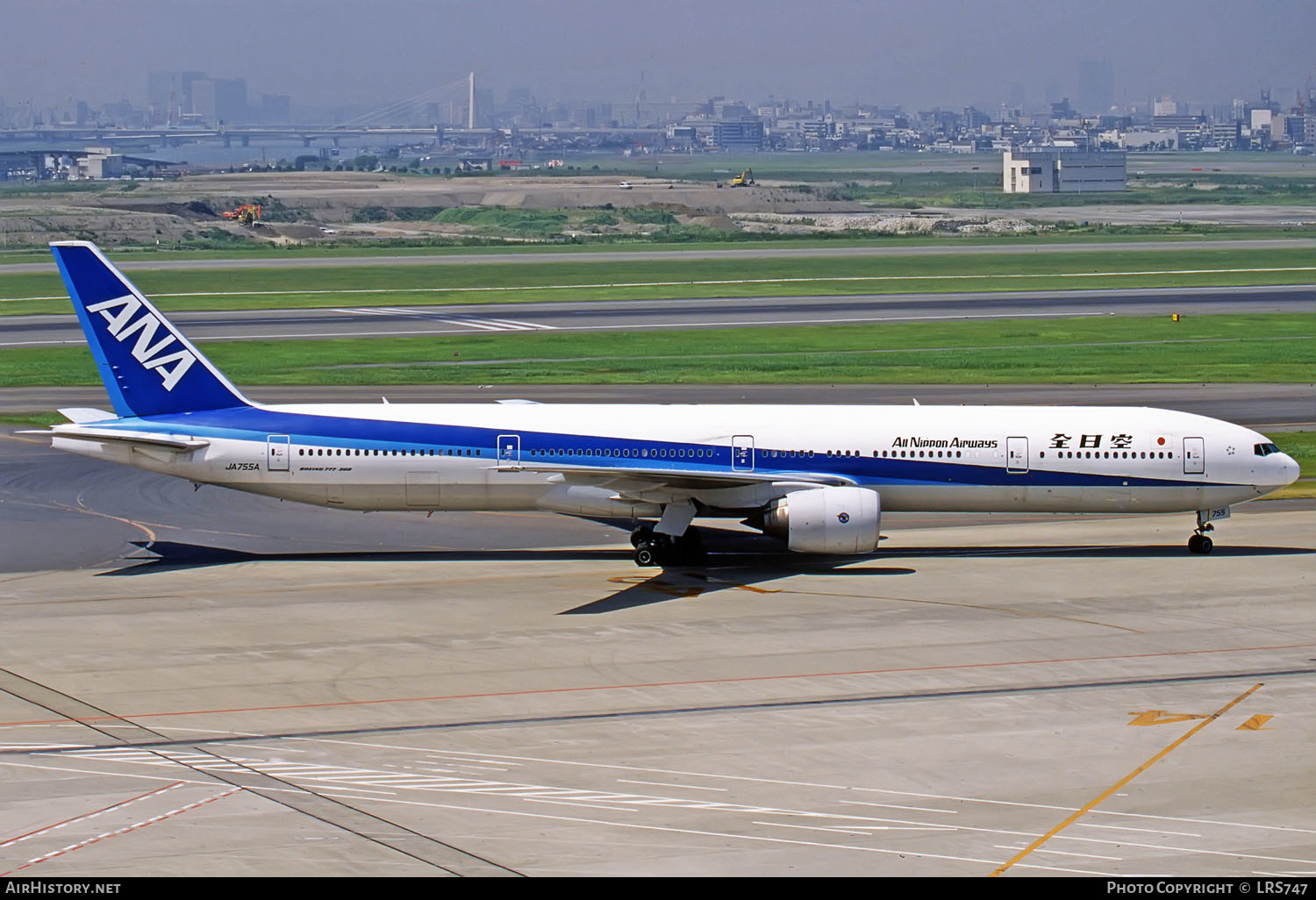 Aircraft Photo of JA755A | Boeing 777-381 | All Nippon Airways - ANA | AirHistory.net #288544