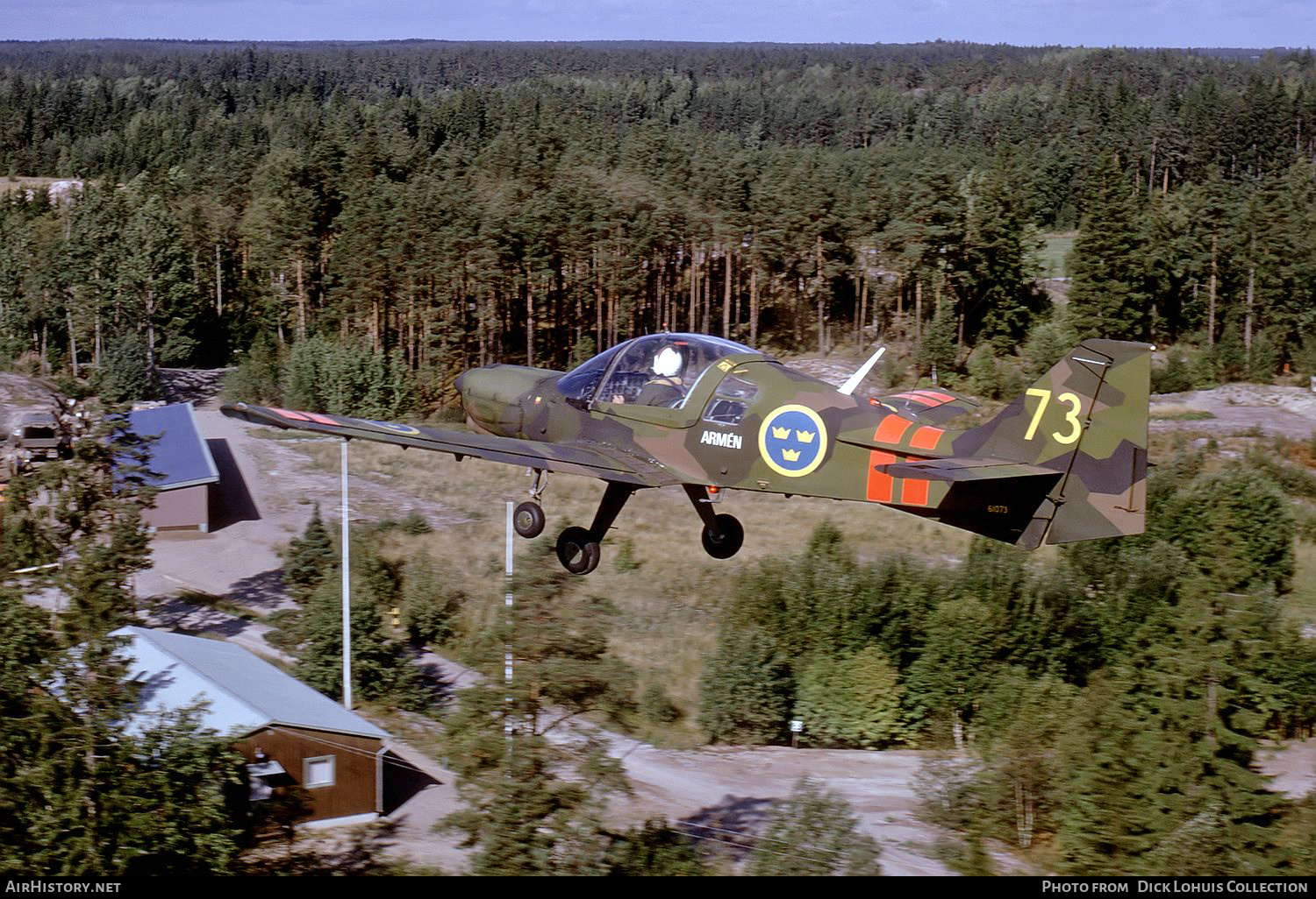 Aircraft Photo of 61073 | Scottish Aviation Bulldog 101 | Sweden - Army | AirHistory.net #288547