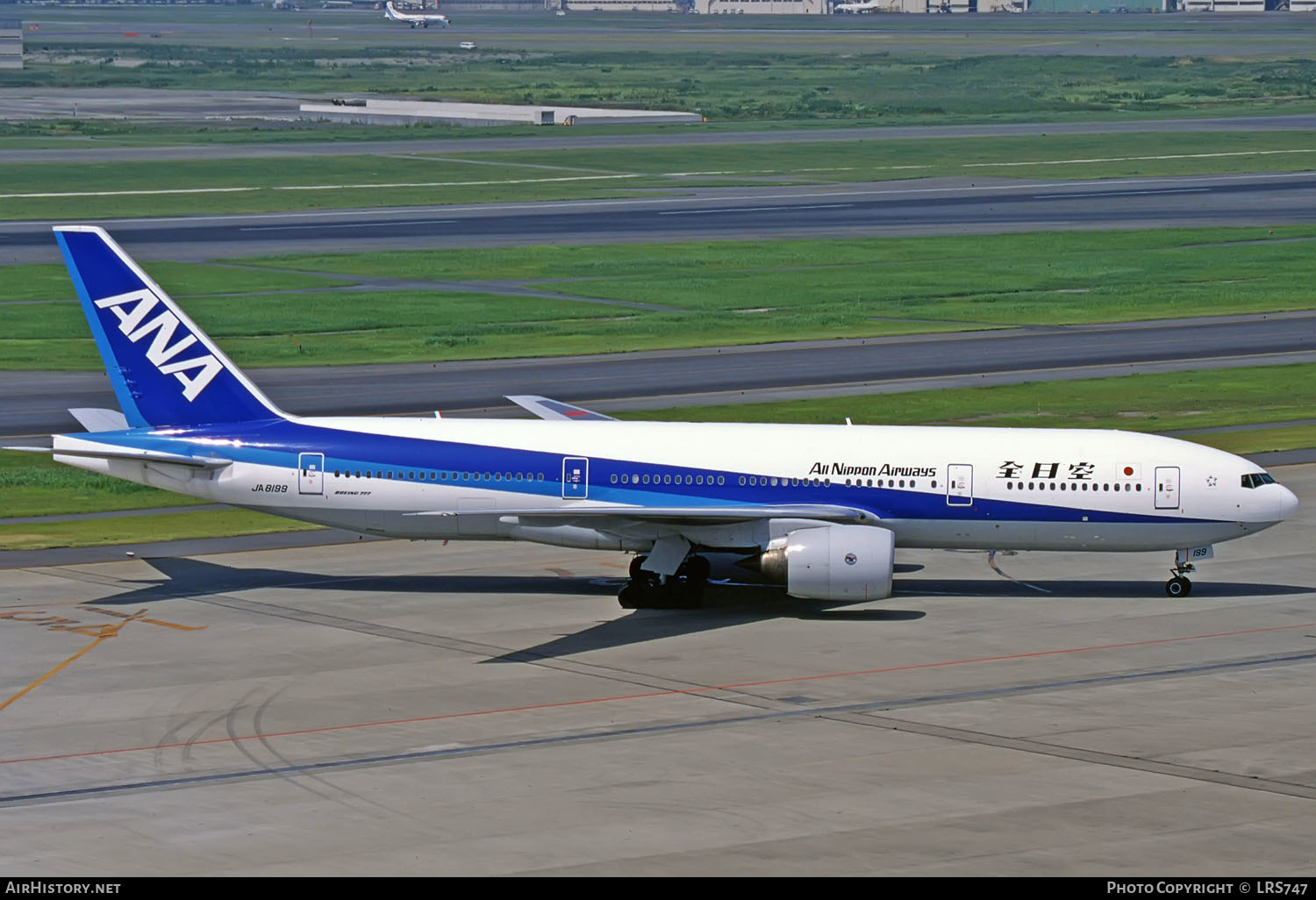 Aircraft Photo of JA8199 | Boeing 777-281 | All Nippon Airways - ANA | AirHistory.net #288553
