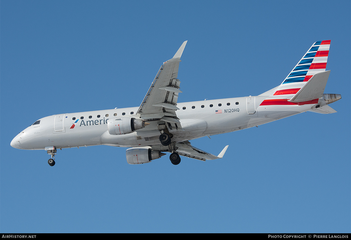 Aircraft Photo of N120HQ | Embraer 175LR (ERJ-170-200LR) | American Eagle | AirHistory.net #288584