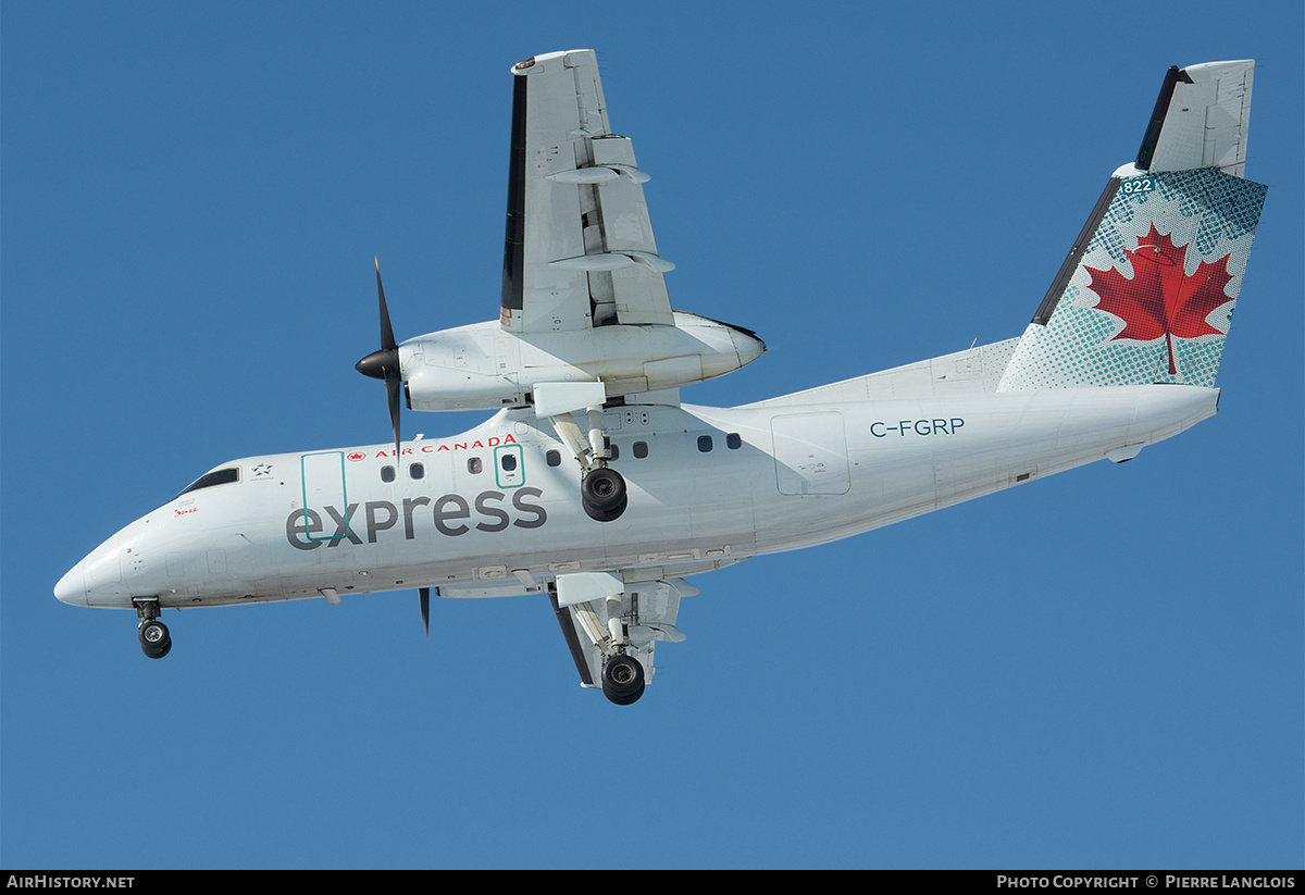 Aircraft Photo of C-FGRP | De Havilland Canada DHC-8-102 Dash 8 | Air Canada Express | AirHistory.net #288591
