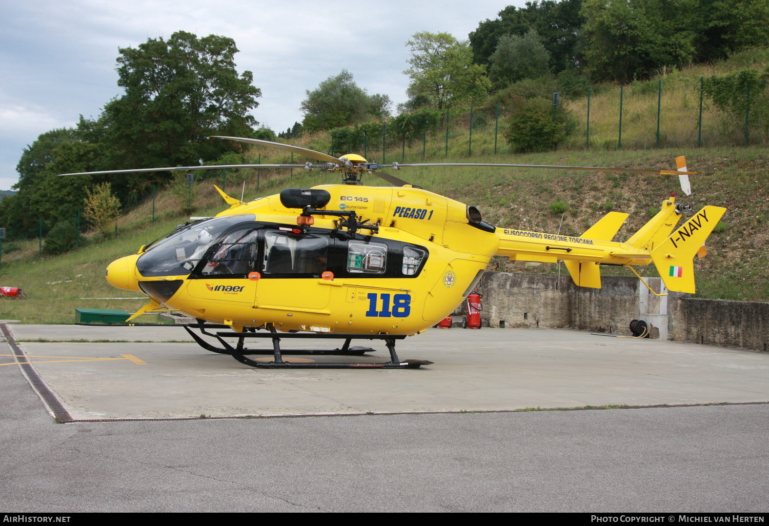 Aircraft Photo of I-NAVY | Airbus Helicopters EC-145 (BK-117 D-2) | Inaer | AirHistory.net #288592