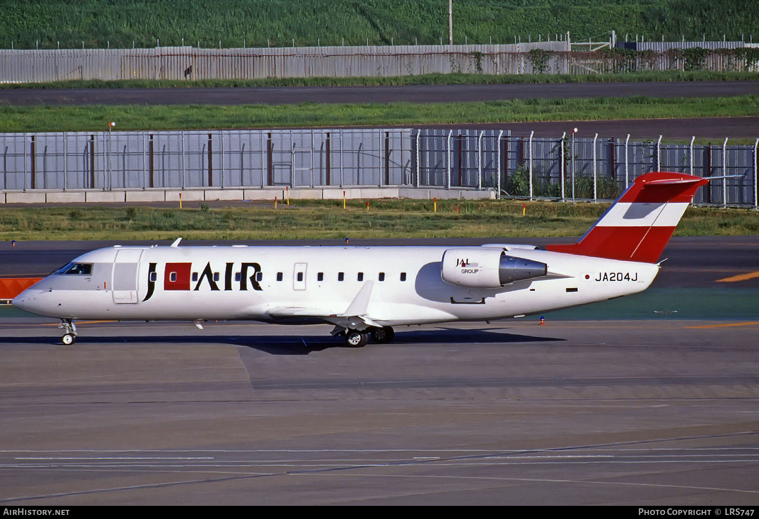 Aircraft Photo of JA204J | Bombardier CRJ-200ER (CL-600-2B19) | J-Air | AirHistory.net #288593