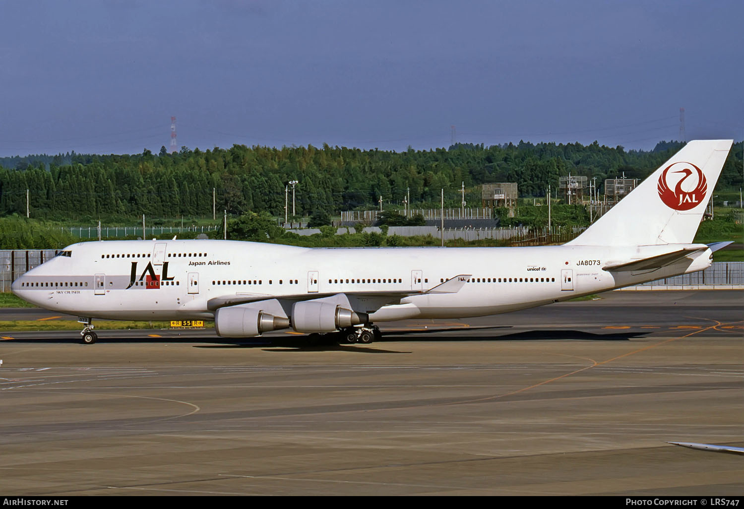Aircraft Photo of JA8073 | Boeing 747-446 | Japan Airlines - JAL | AirHistory.net #288594