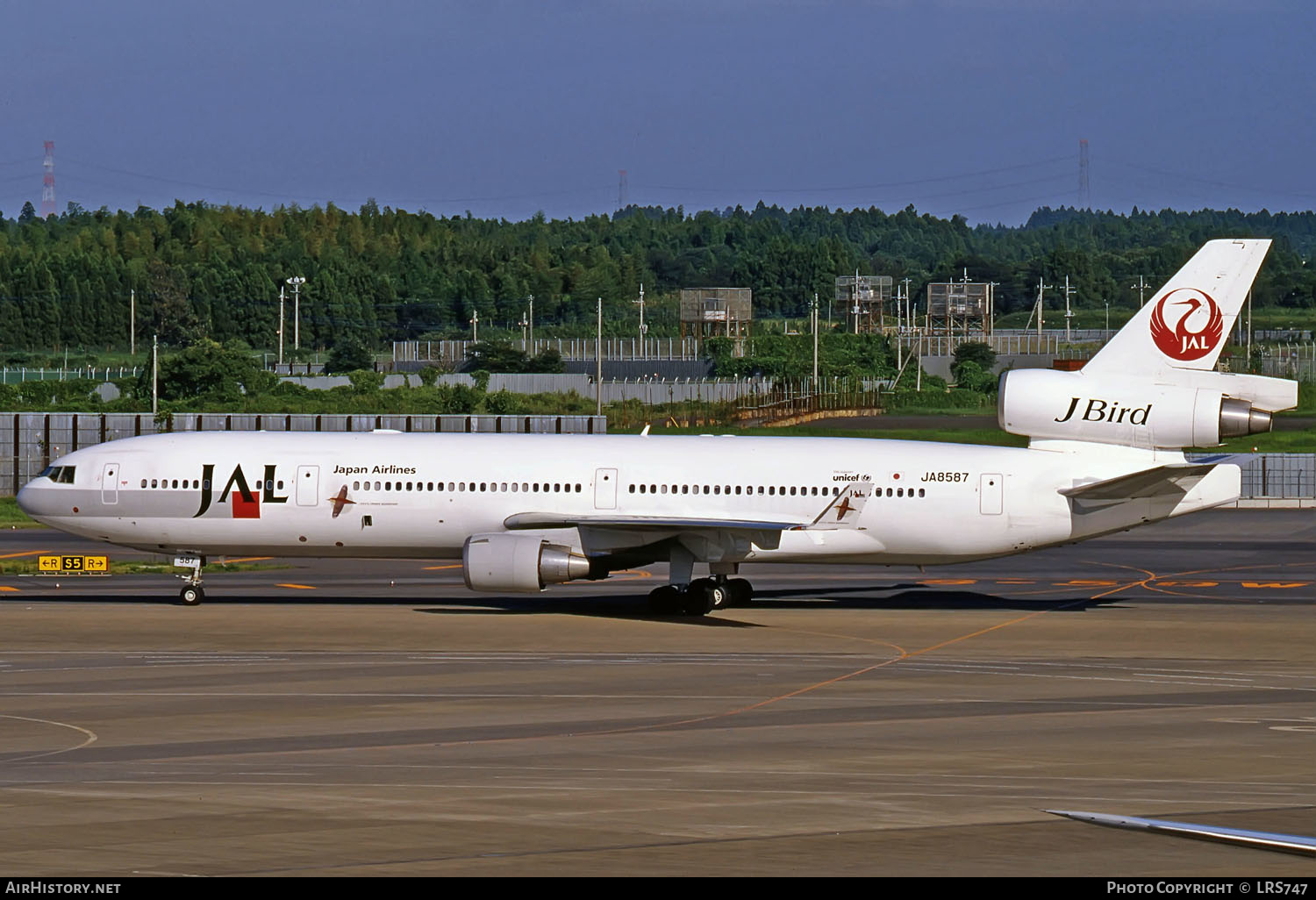 Aircraft Photo of JA8587 | McDonnell Douglas MD-11 | Japan Airlines - JAL | AirHistory.net #288602