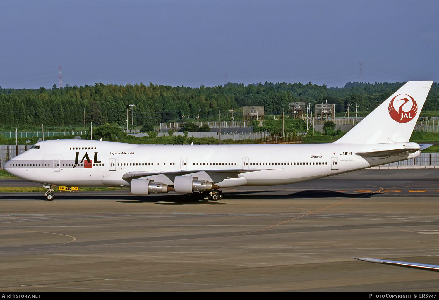 Aircraft Photo of JA8141 | Boeing 747-246B | Japan Airlines - JAL | AirHistory.net #288607