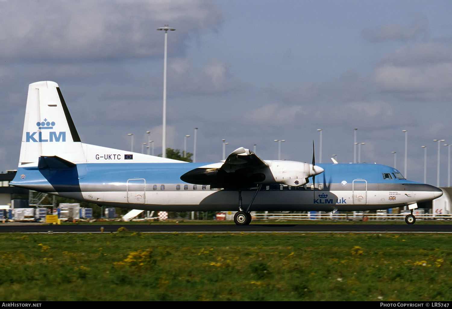 Aircraft Photo of G-UKTC | Fokker 50 | KLM UK | AirHistory.net #288619