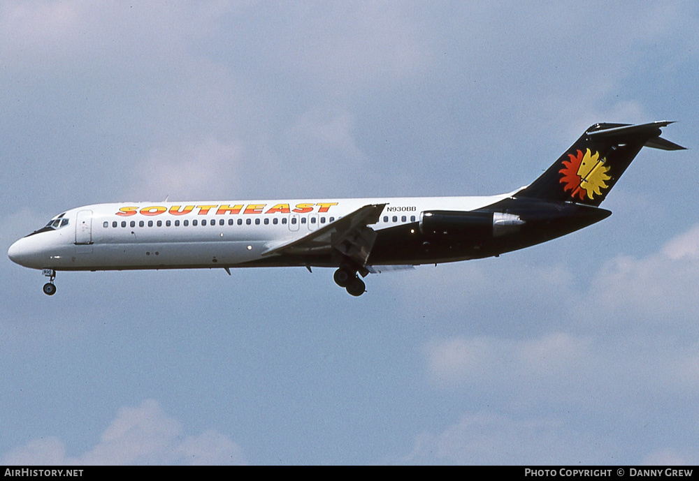 Aircraft Photo of N930BB | McDonnell Douglas DC-9-32 | Southeast Airlines | AirHistory.net #288648