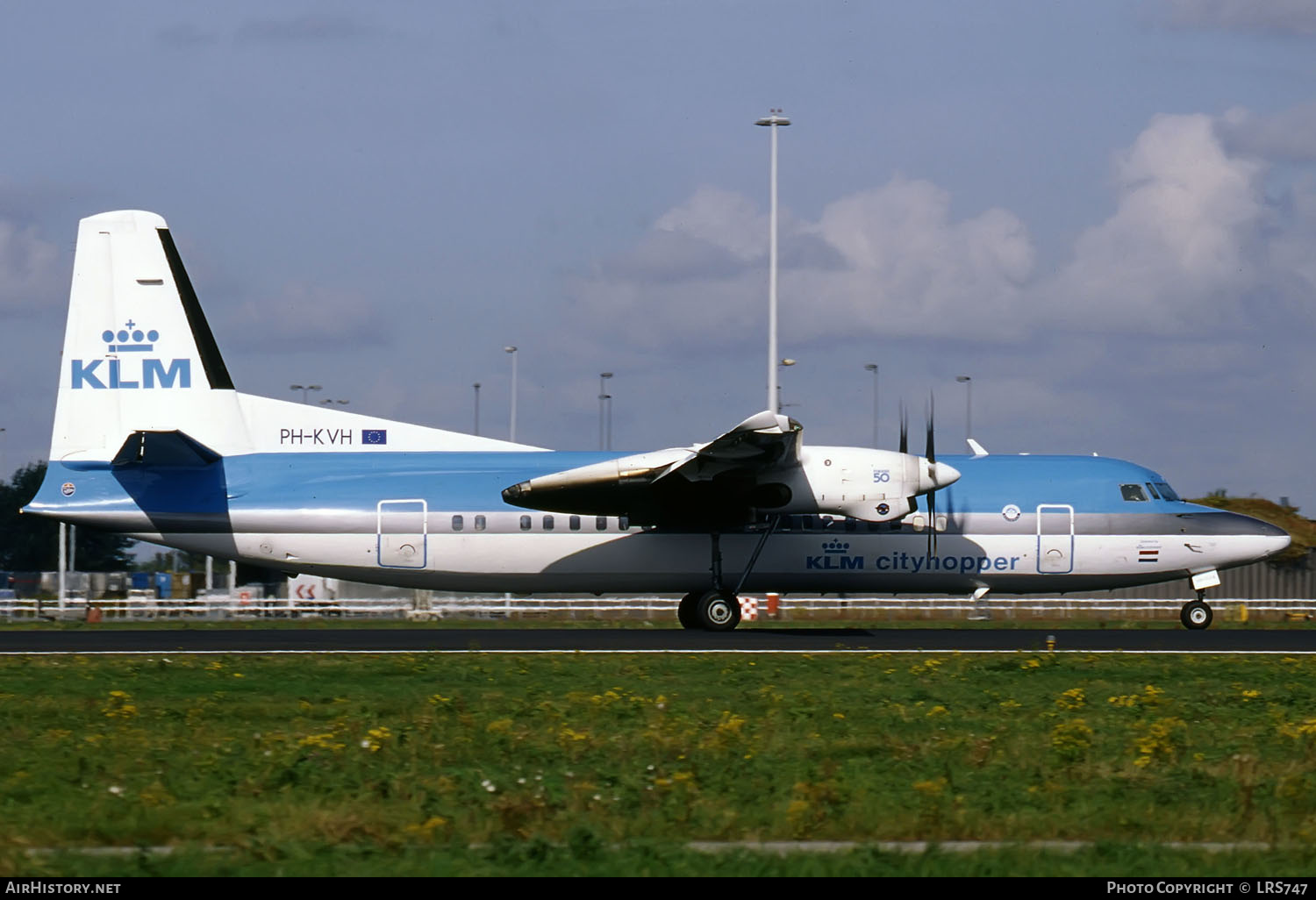 Aircraft Photo of PH-KVH | Fokker 50 | KLM Cityhopper | AirHistory.net #288667