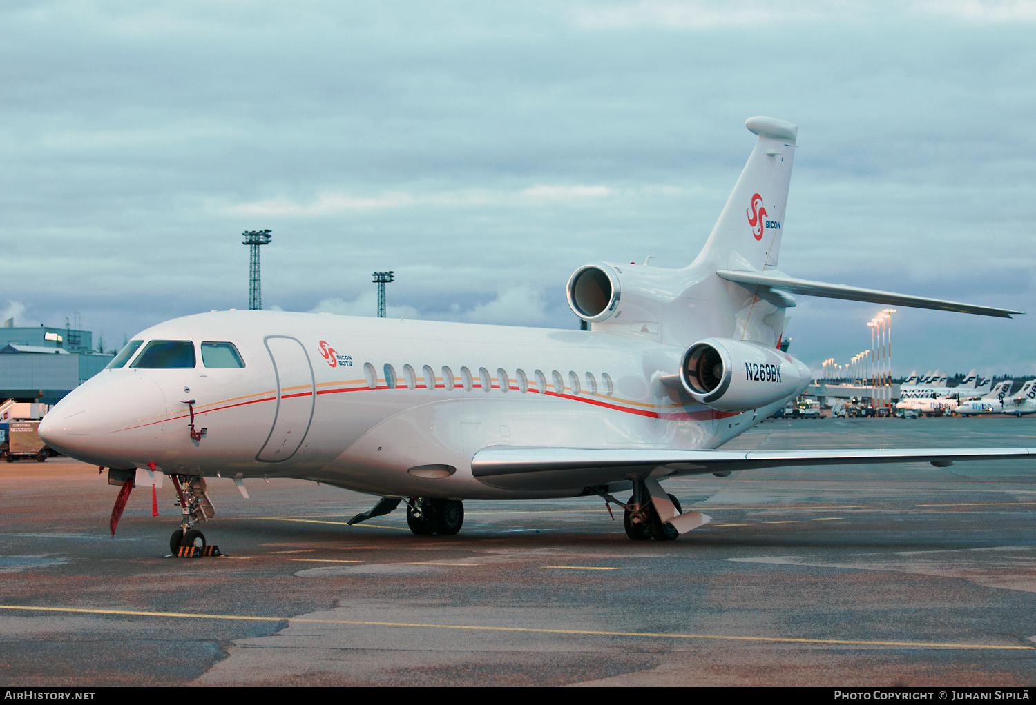 Aircraft Photo of N269BK | Dassault Falcon 7X | Bicon | AirHistory.net #288676