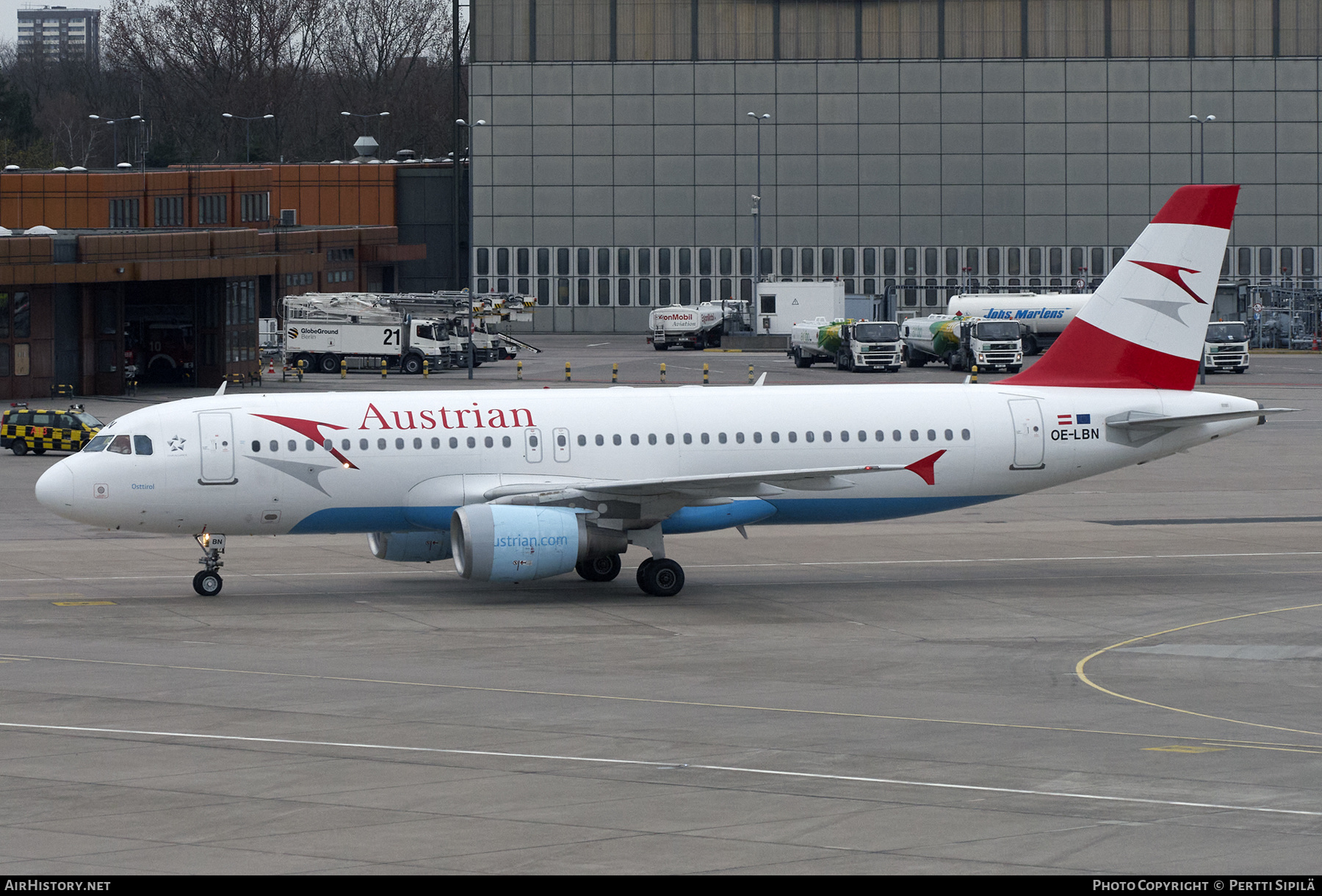 Aircraft Photo of OE-LBN | Airbus A320-214 | Austrian Airlines | AirHistory.net #288697