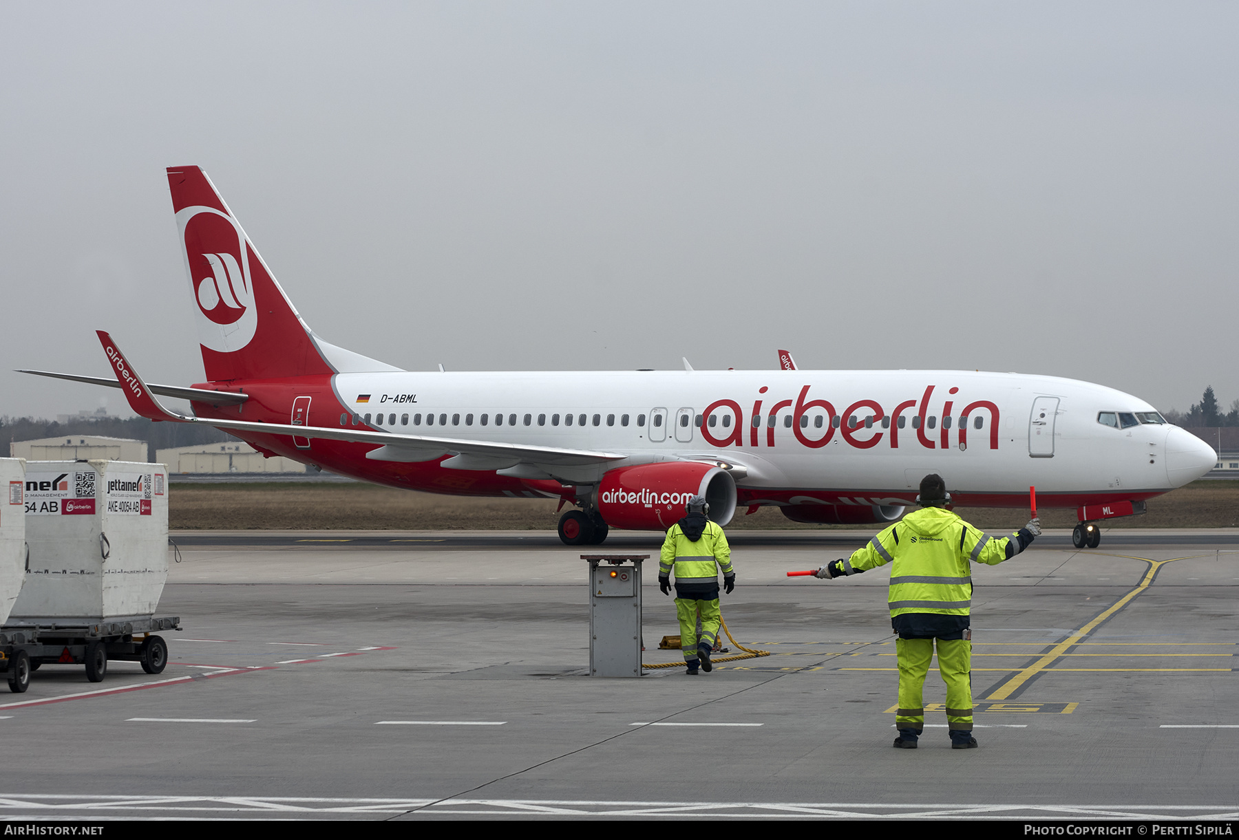 Aircraft Photo of D-ABML | Boeing 737-86J | Air Berlin | AirHistory.net #288708