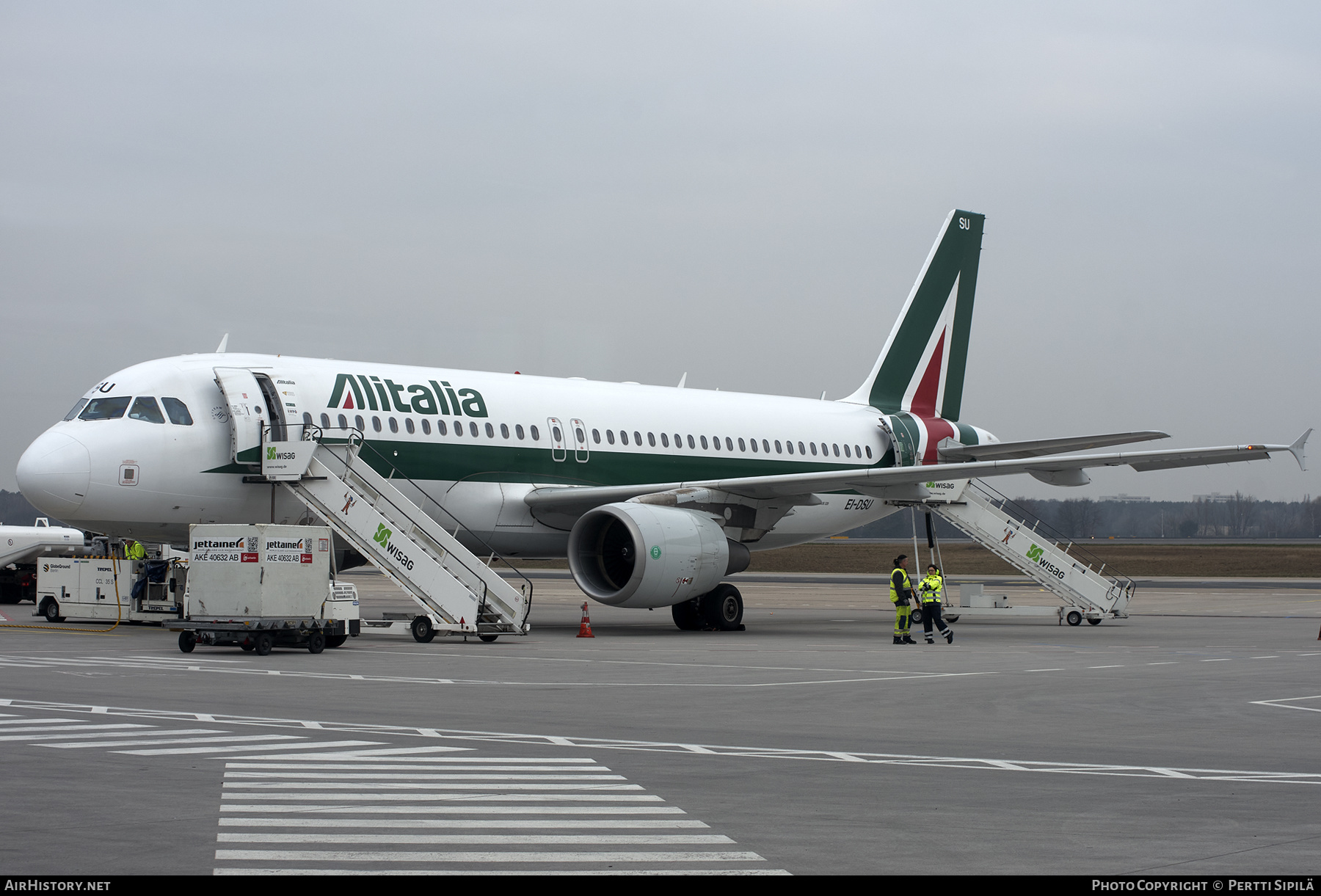 Aircraft Photo of EI-DSU | Airbus A320-216 | Alitalia | AirHistory.net #288716