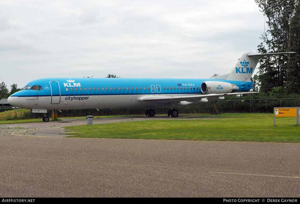 Aircraft Photo of PH-OFA | Fokker 100 (F28-0100) | KLM Cityhopper | AirHistory.net #288723