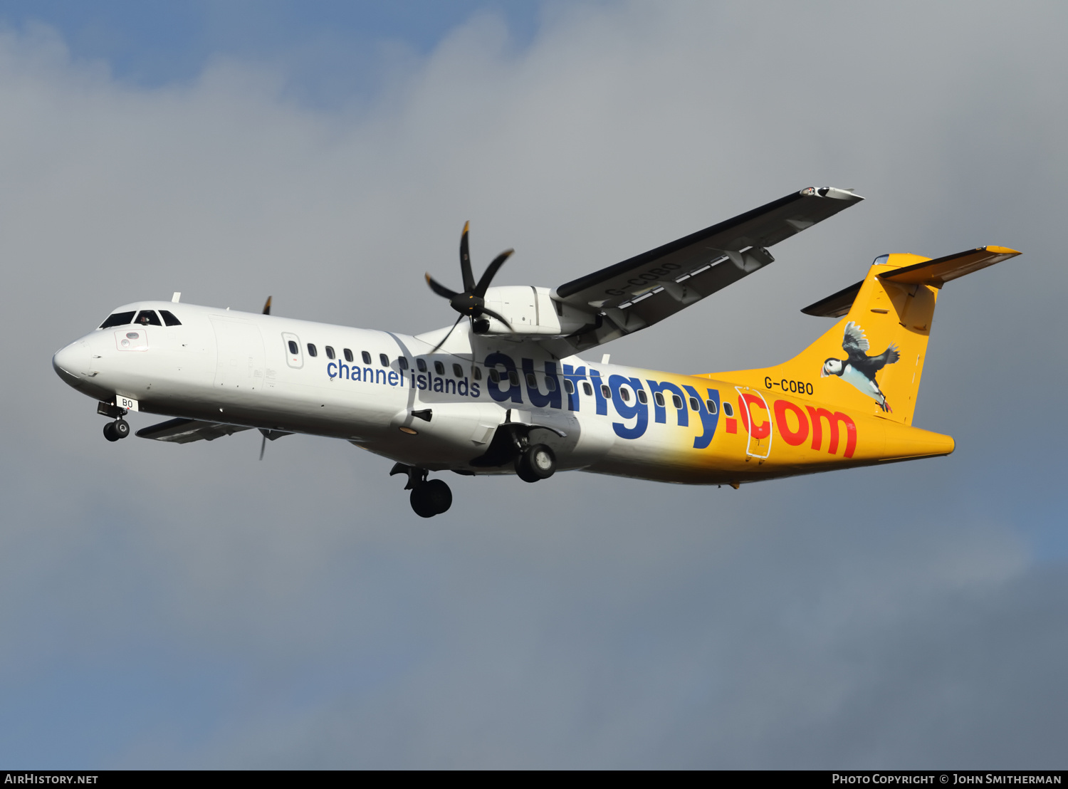 Aircraft Photo of G-COBO | ATR ATR-72-500 (ATR-72-212A) | Aurigny Air Services | AirHistory.net #288727