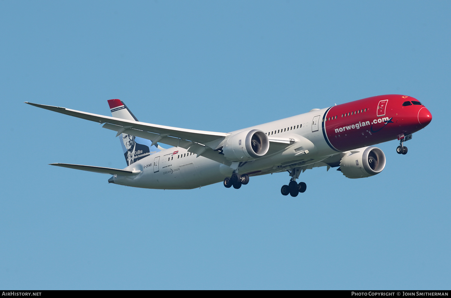 Aircraft Photo of G-CKWB | Boeing 787-9 Dreamliner | Norwegian | AirHistory.net #288732