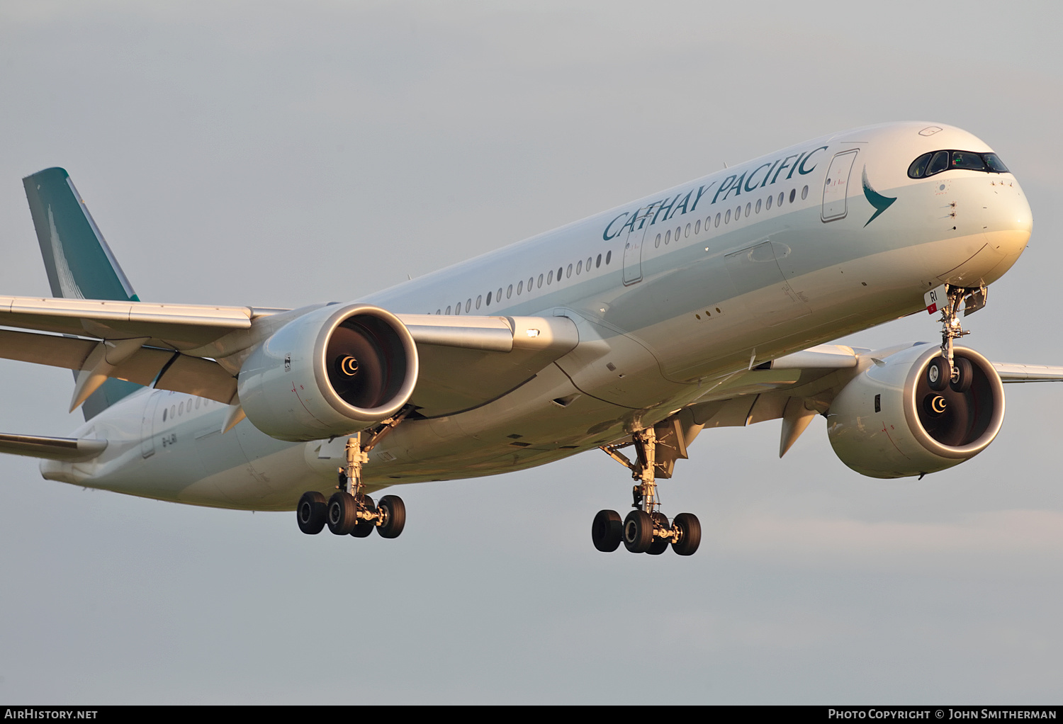 Aircraft Photo of B-LRI | Airbus A350-941 | Cathay Pacific Airways | AirHistory.net #288736
