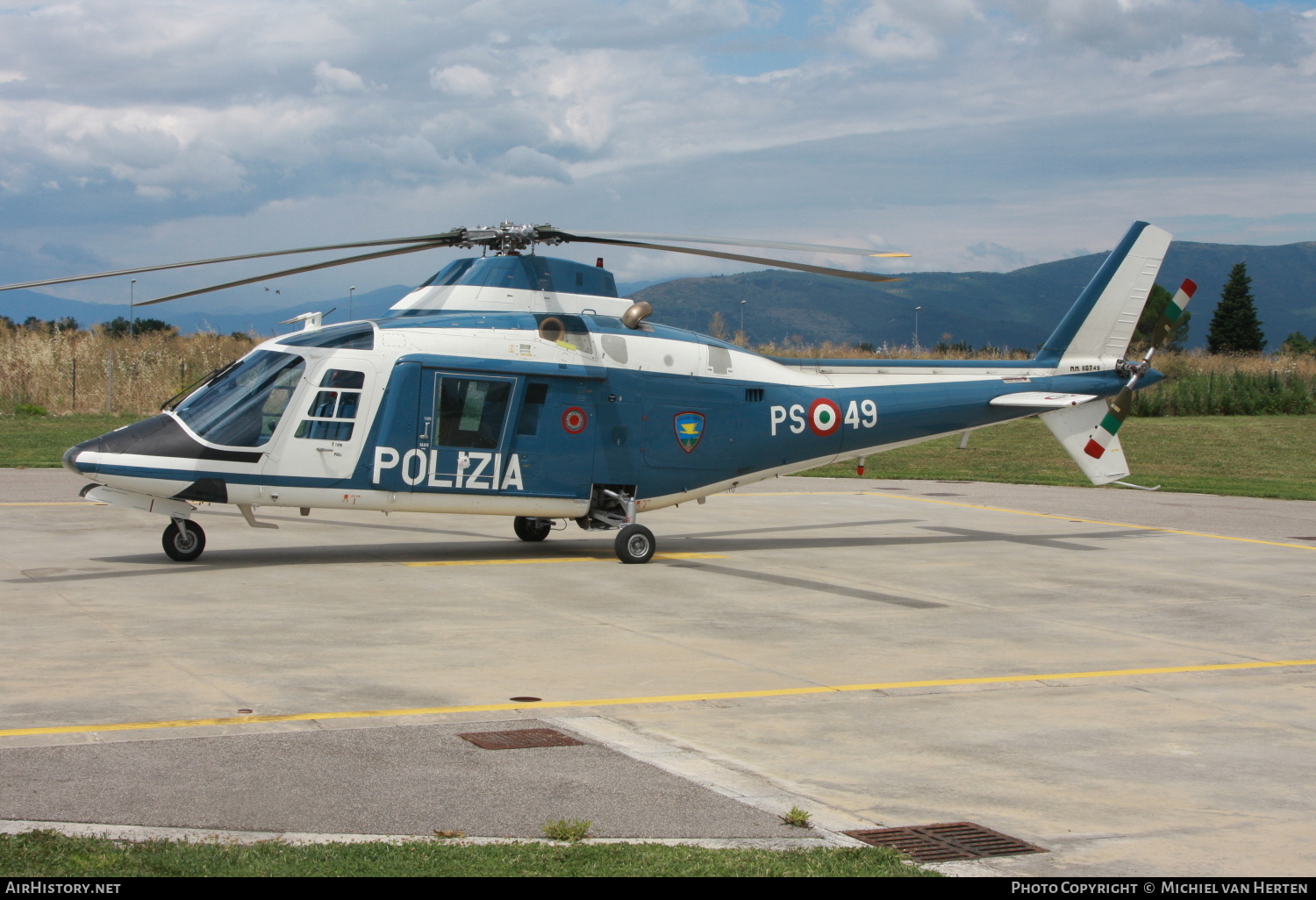 Aircraft Photo of MM80749 | Agusta A-109A | Italy - Polizia | AirHistory.net #288739