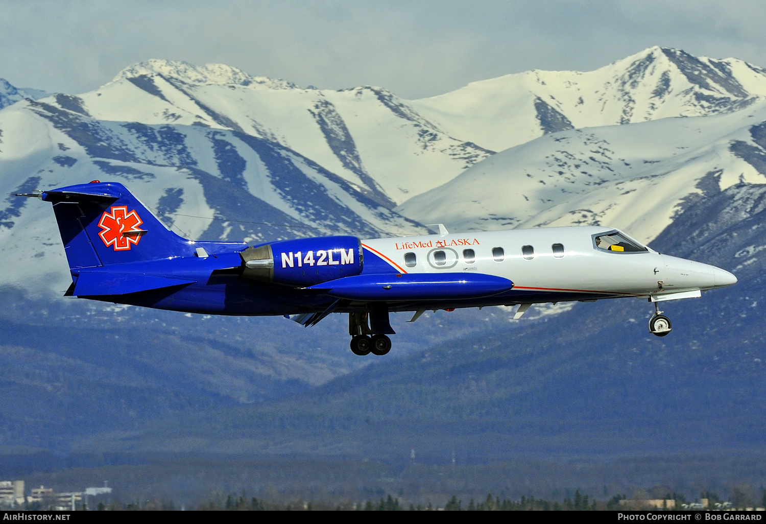 Aircraft Photo of N142LM | Gates Learjet 35A | LifeMed Alaska | AirHistory.net #288740