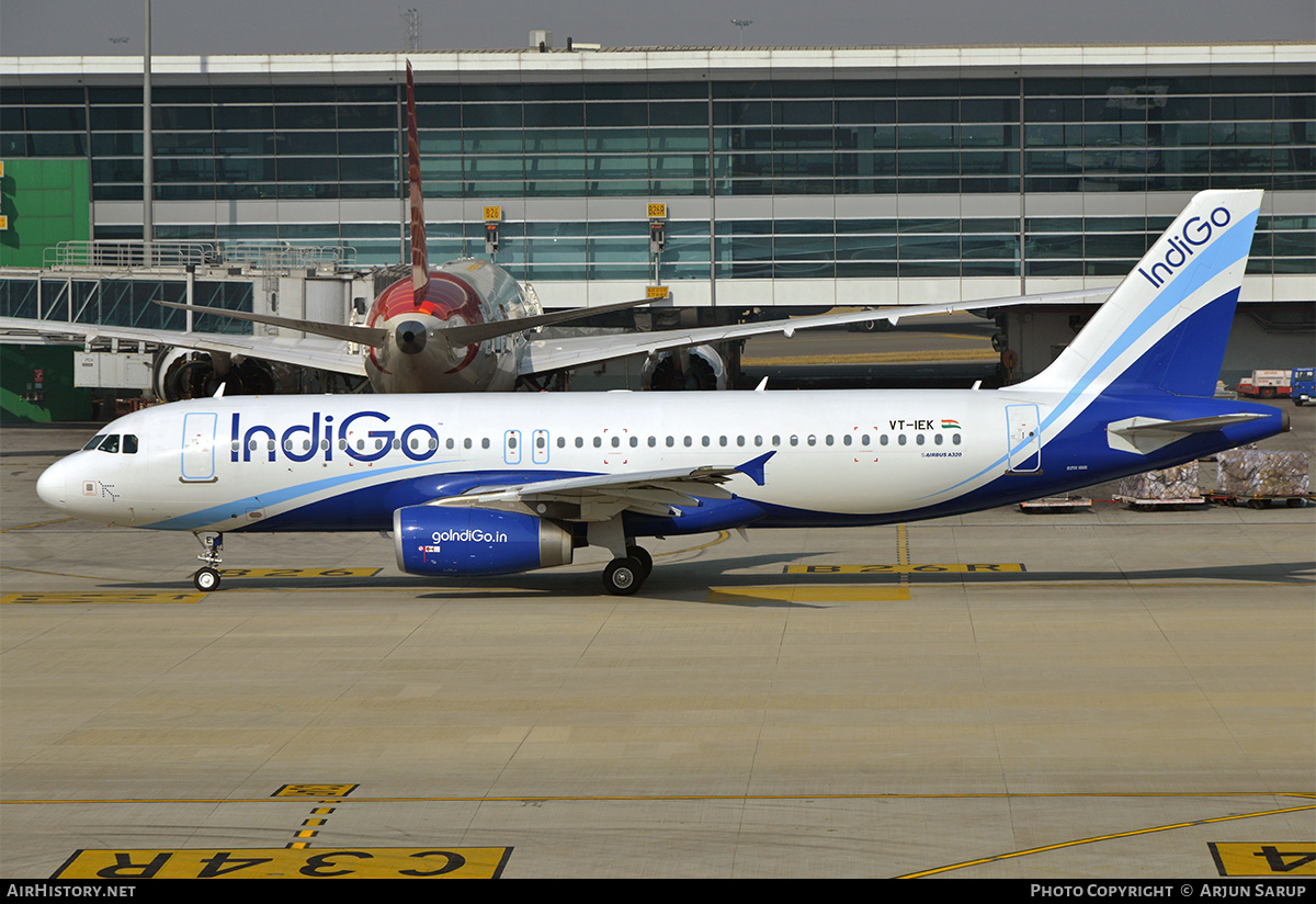 Aircraft Photo of VT-IEK | Airbus A320-232 | IndiGo | AirHistory.net #288746