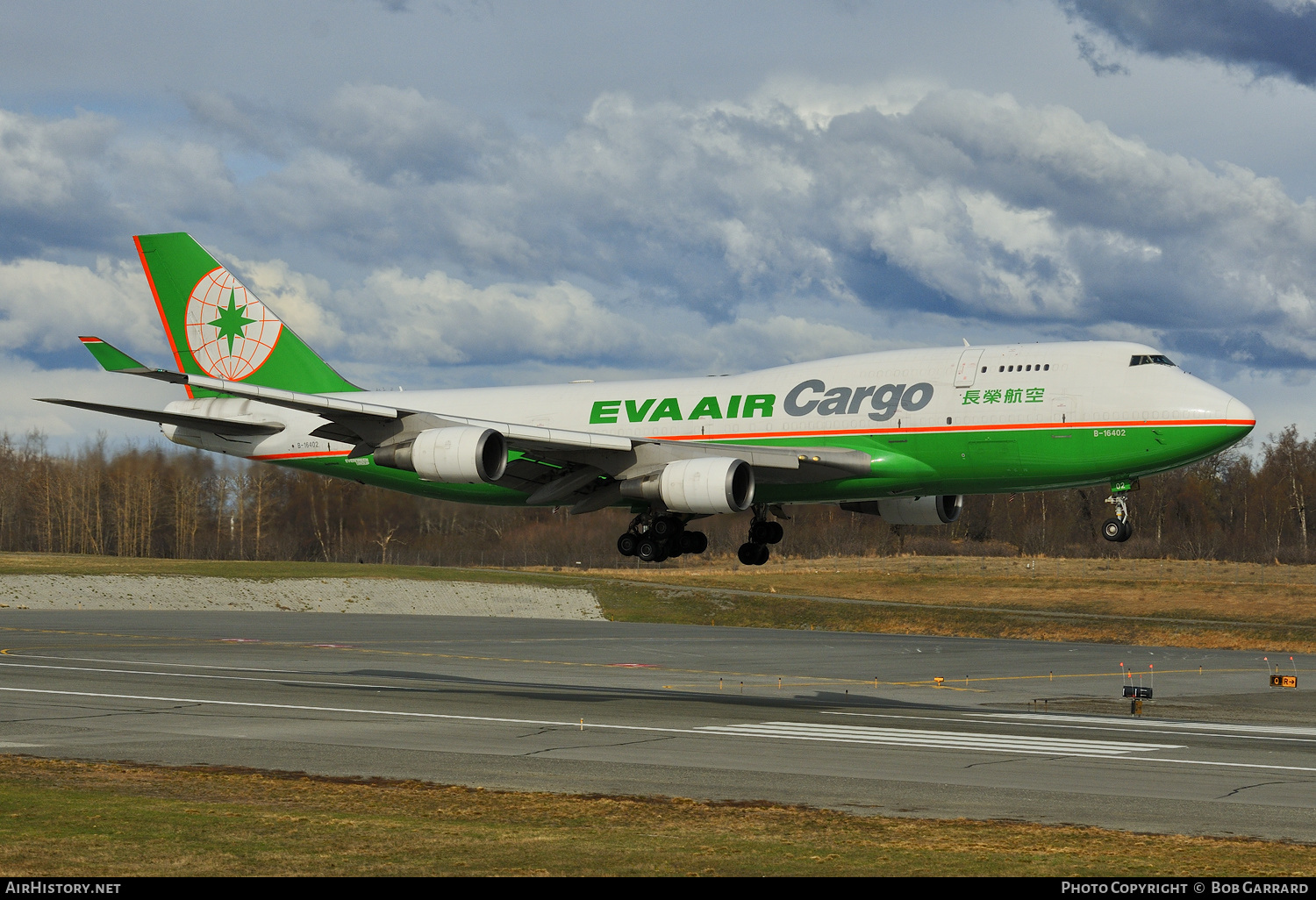 Aircraft Photo of B-16402 | Boeing 747-45E(BDSF) | EVA Air Cargo | AirHistory.net #288753