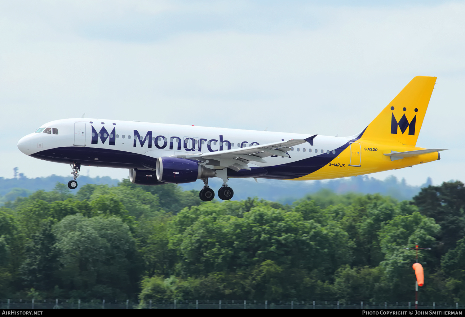 Aircraft Photo of G-MRJK | Airbus A320-214 | Monarch Airlines | AirHistory.net #288772