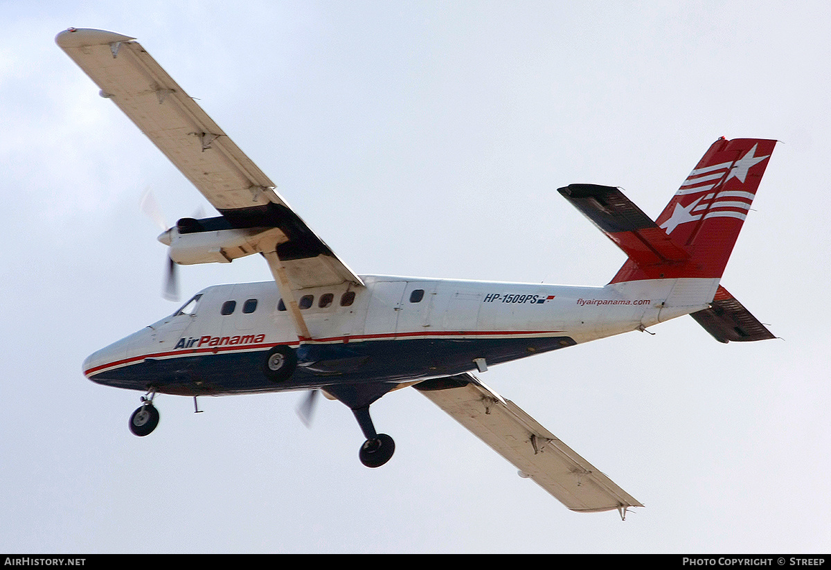 Aircraft Photo of HP-1509PS | De Havilland Canada DHC-6-300 Twin Otter | Air Panamá | AirHistory.net #288782