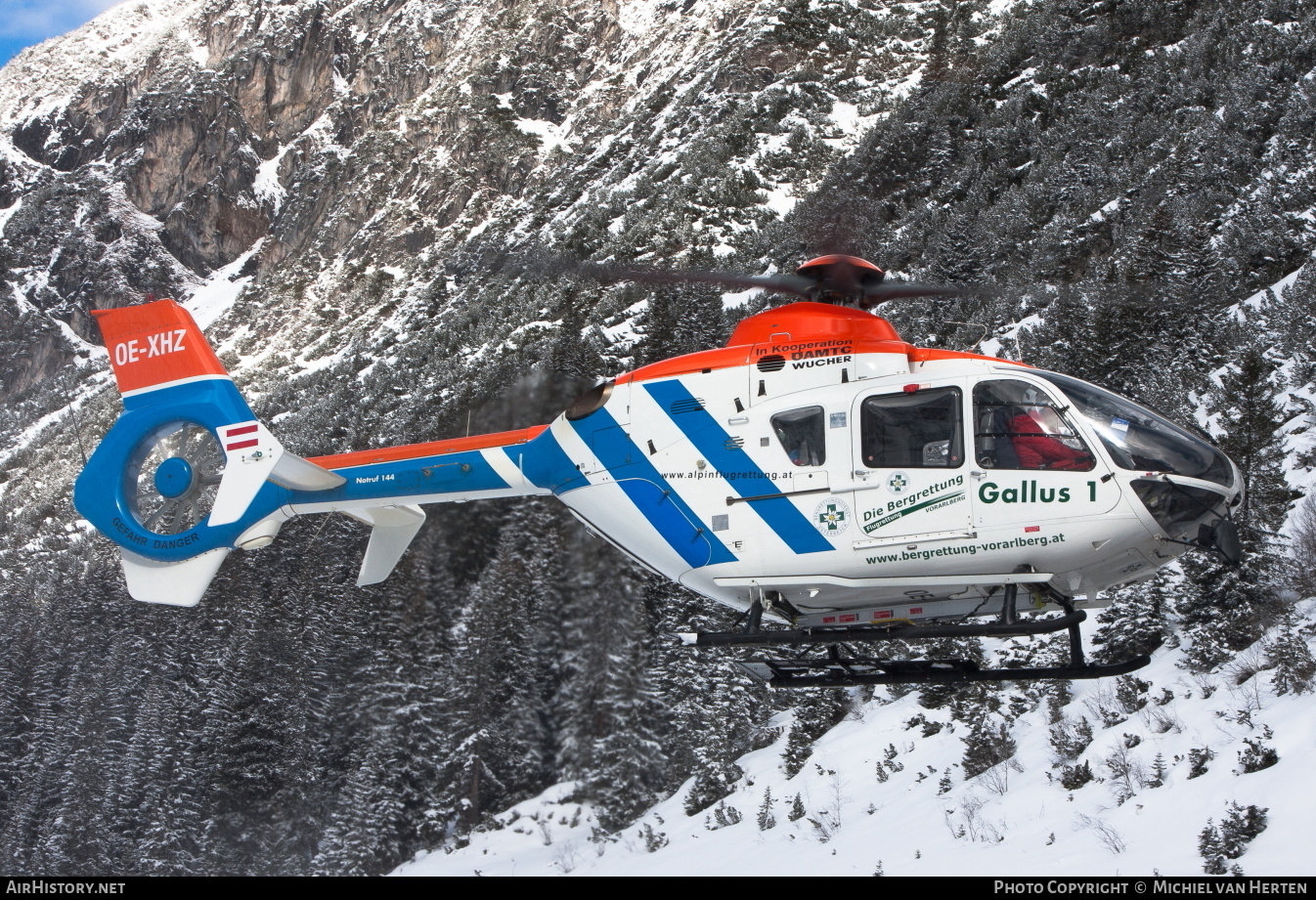 Aircraft Photo of OE-XHZ | Airbus Helicopters EC-135T-1 | Wucher Helicopter | AirHistory.net #288795