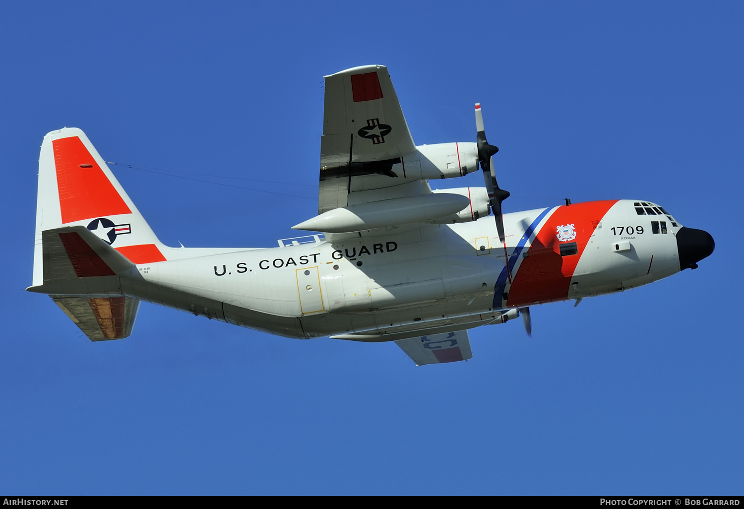 Aircraft Photo of 1709 | Lockheed HC-130H Hercules (L-382) | USA - Coast Guard | AirHistory.net #288799
