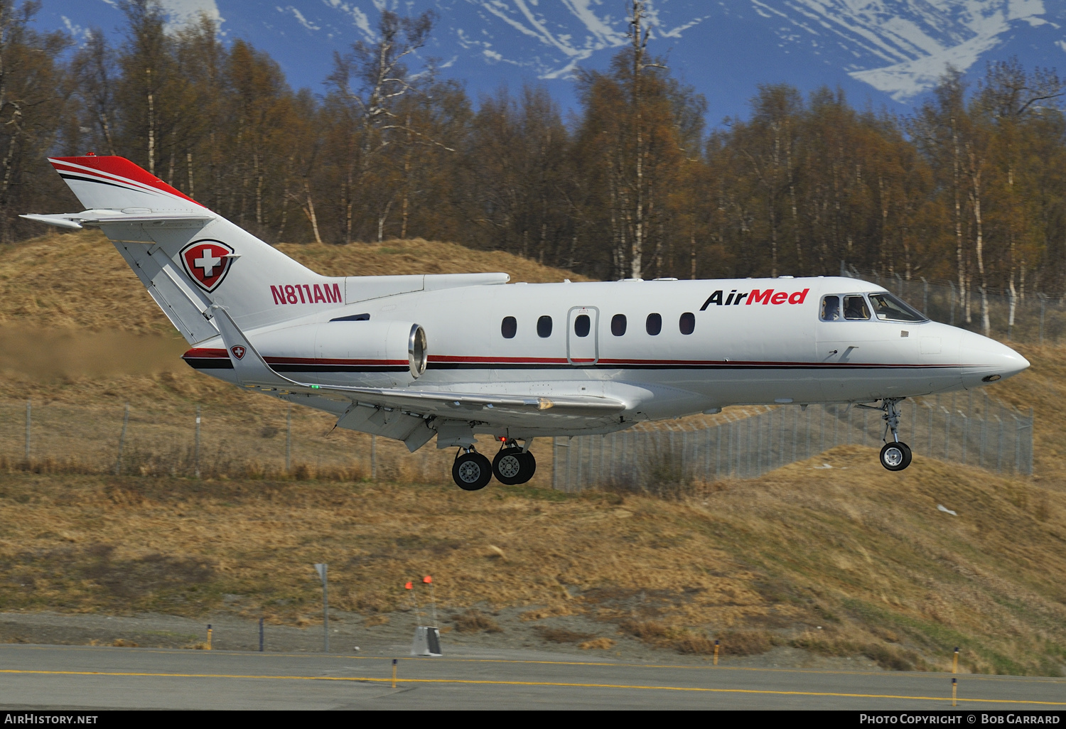 Aircraft Photo of N811AM | British Aerospace BAe-125-800A | Air Med International | AirHistory.net #288800